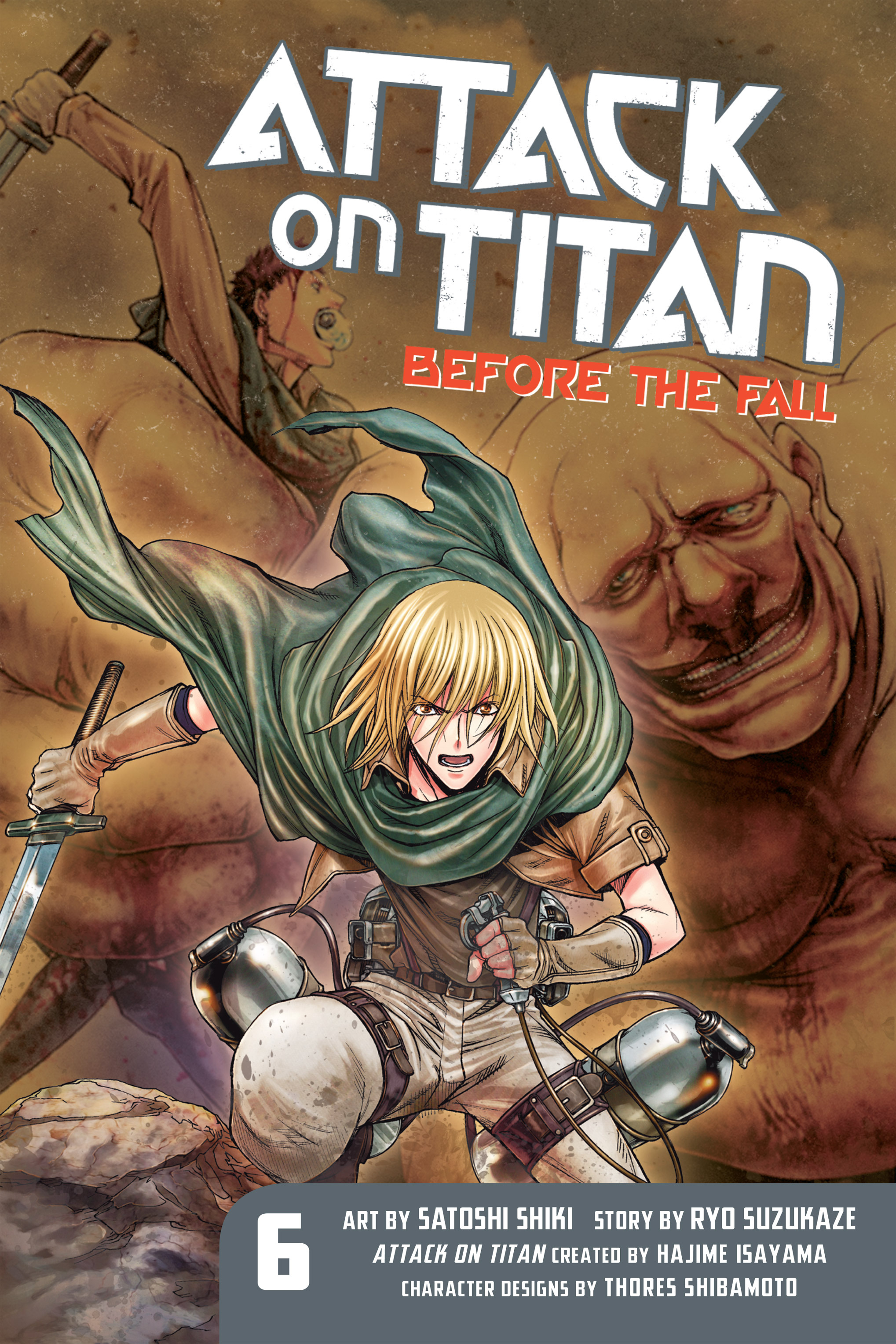 Read online Attack on Titan: Before the Fall comic -  Issue #6 - 1