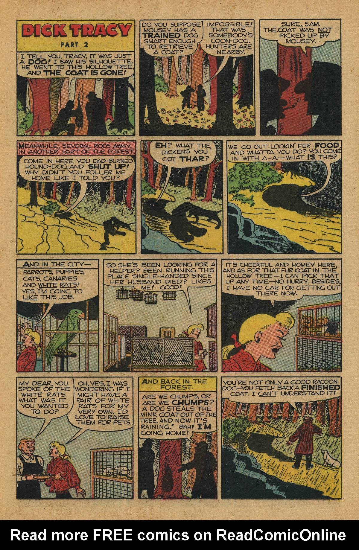 Read online Dick Tracy comic -  Issue #63 - 21