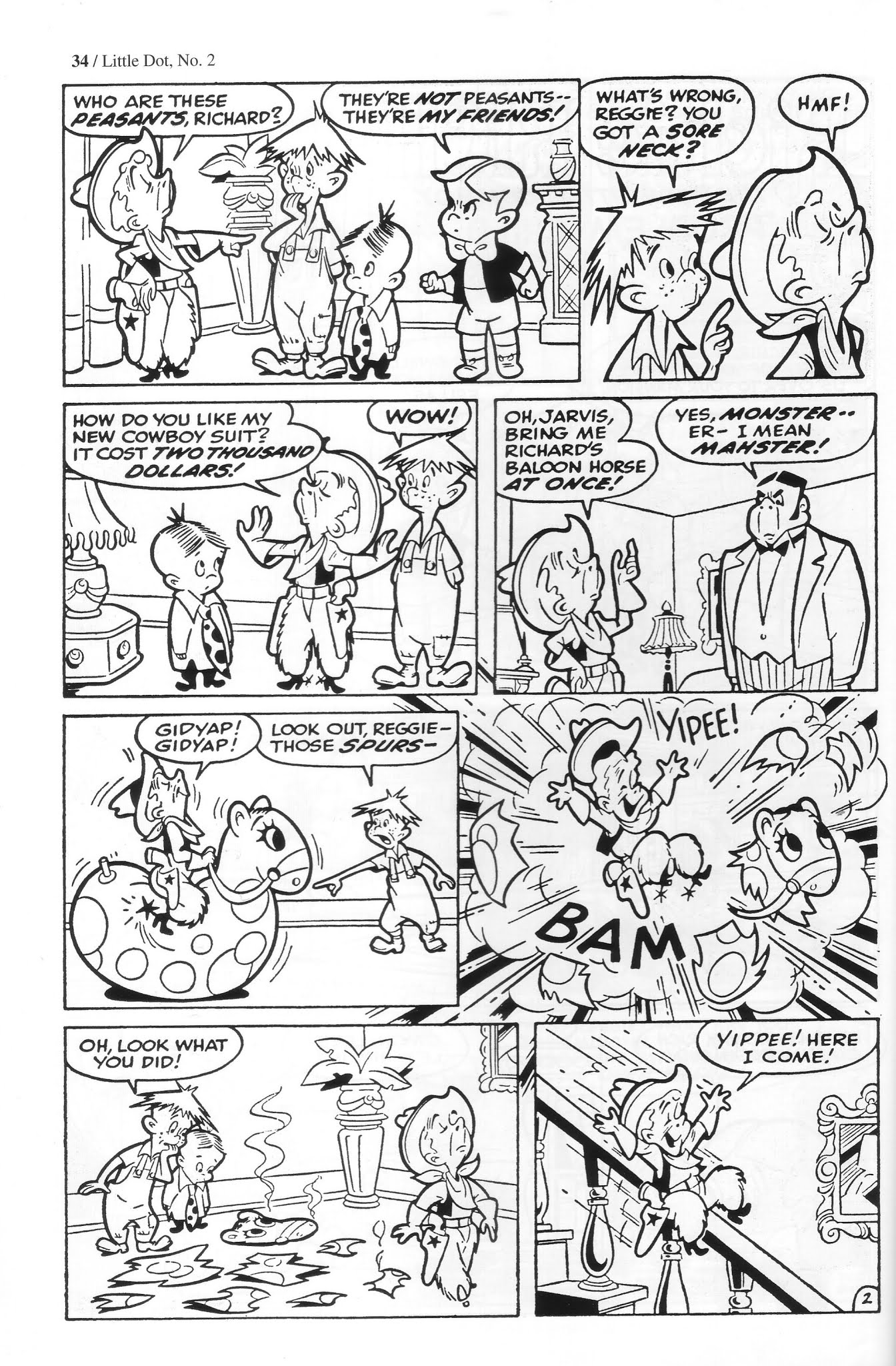 Read online Harvey Comics Classics comic -  Issue # TPB 2 (Part 1) - 35