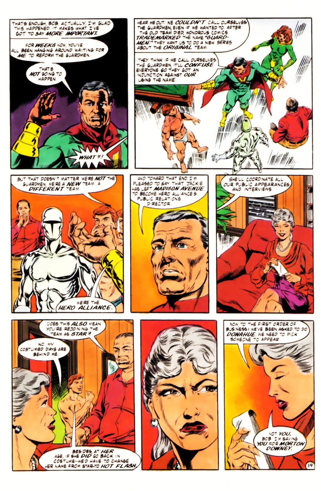 Read online Hero Alliance (1989) comic -  Issue #4 - 16