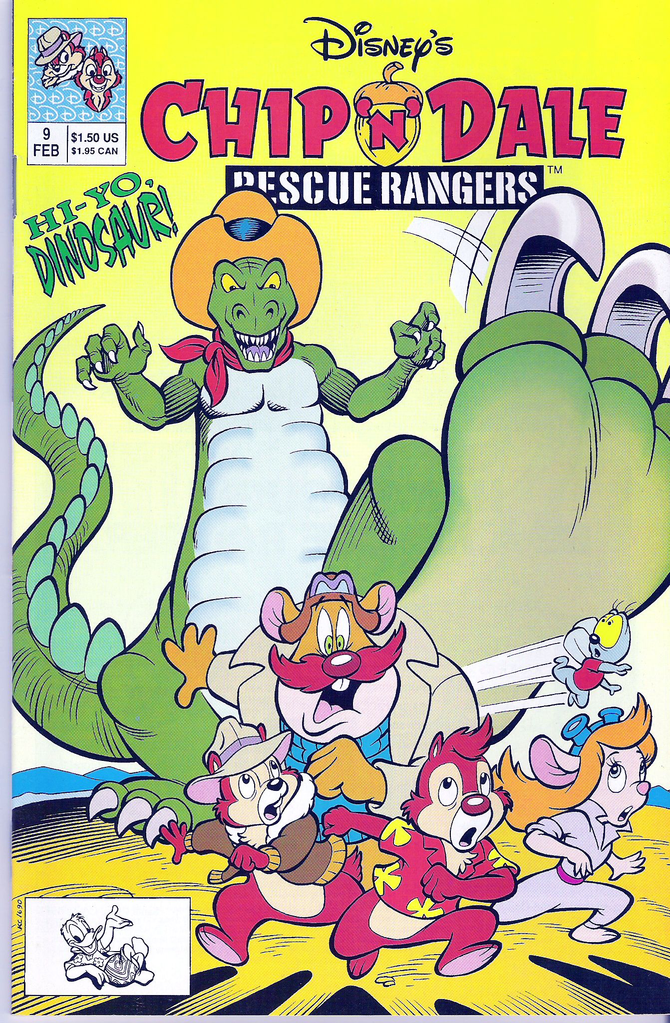 Read online Disney's Chip 'N Dale Rescue Rangers comic -  Issue #9 - 1