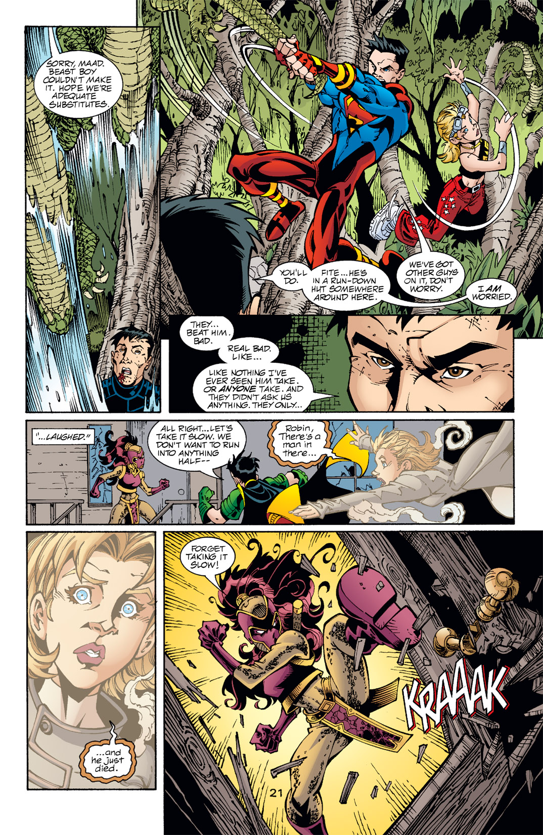 Read online Young Justice (1998) comic -  Issue #47 - 22