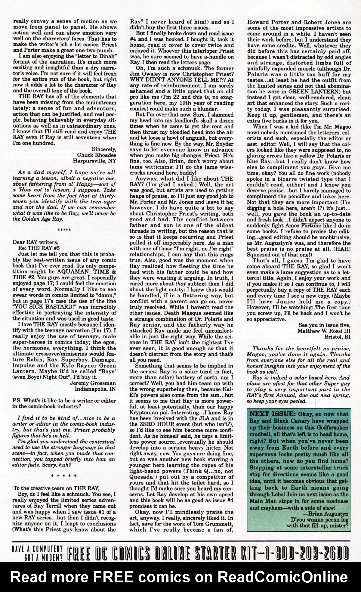 Read online The Ray (1994) comic -  Issue #7 - 28