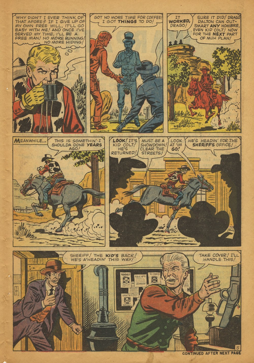 Read online Kid Colt Outlaw comic -  Issue #97 - 7