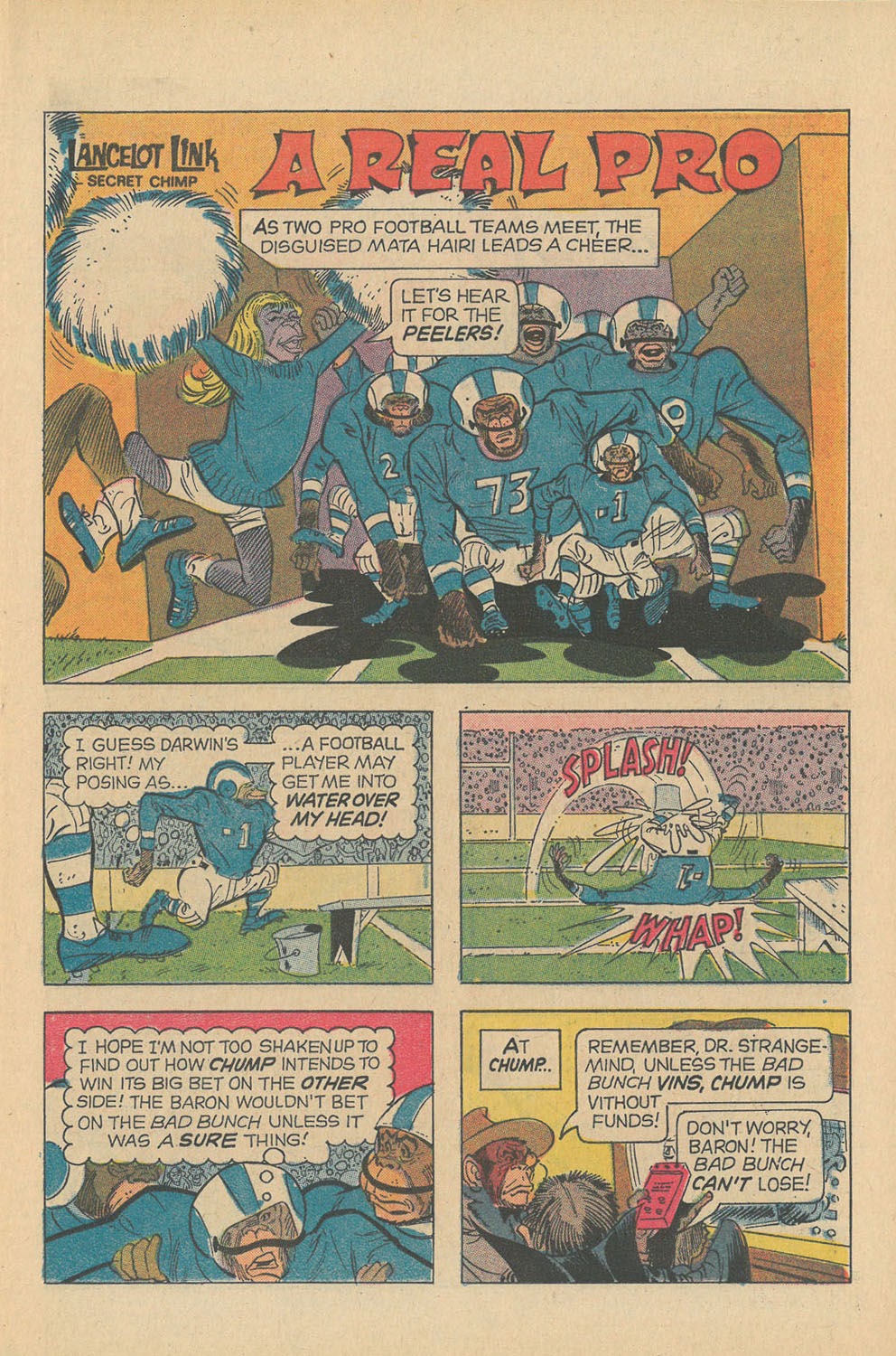 Read online Lancelot Link Secret Chimp comic -  Issue #8 - 11