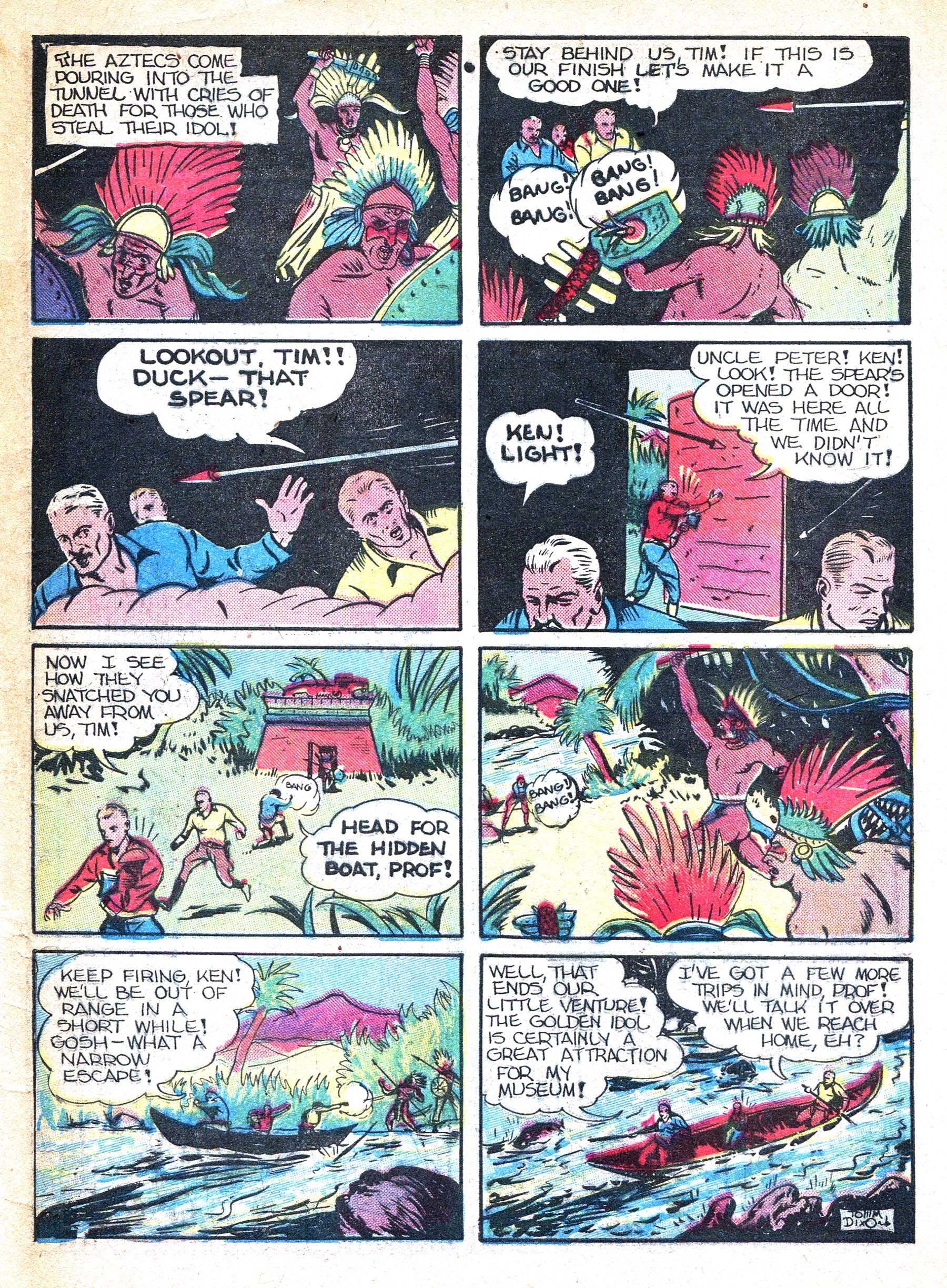 Read online Masked Marvel comic -  Issue #1 - 65