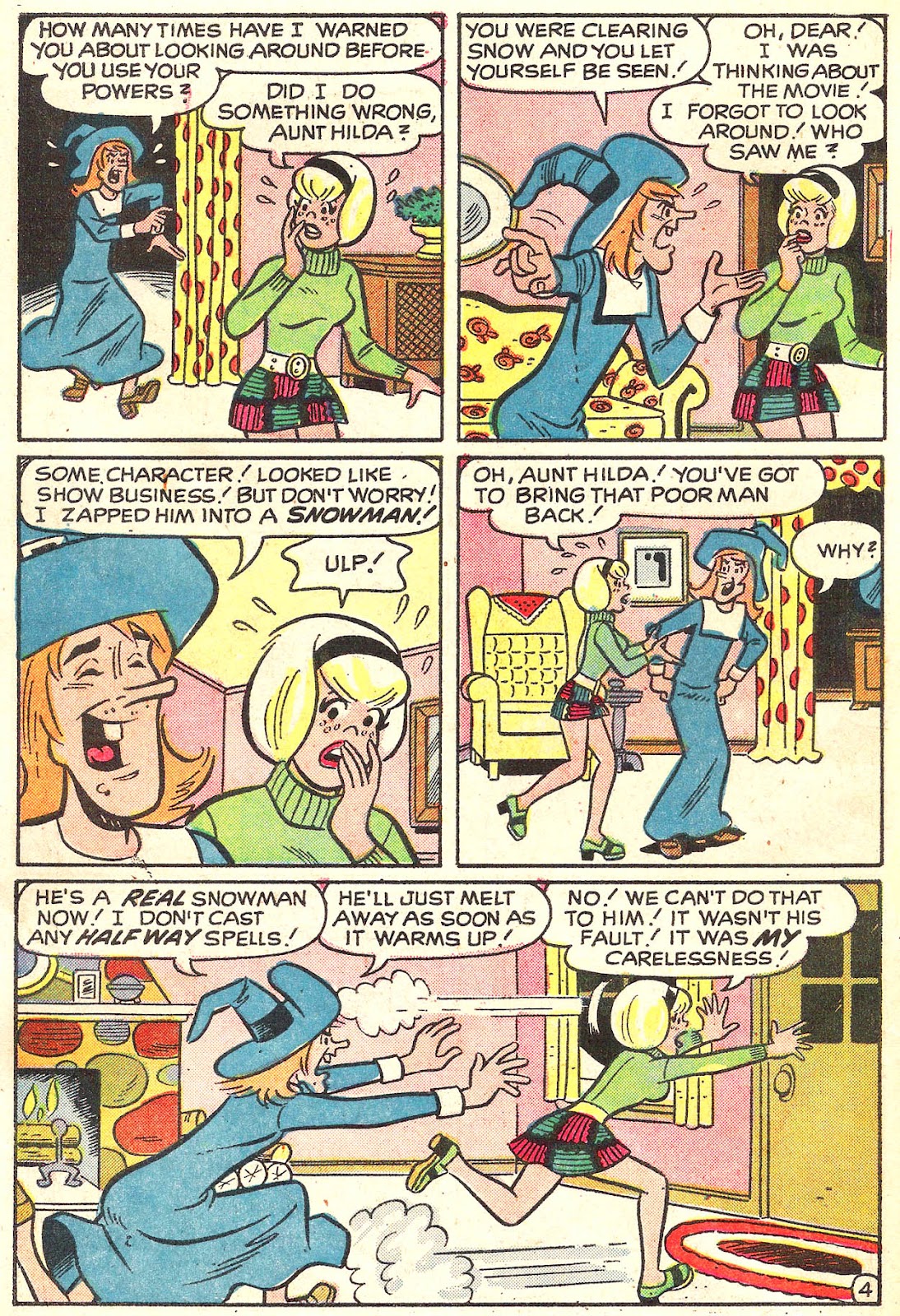 Sabrina The Teenage Witch (1971) Issue #10 #10 - English 6