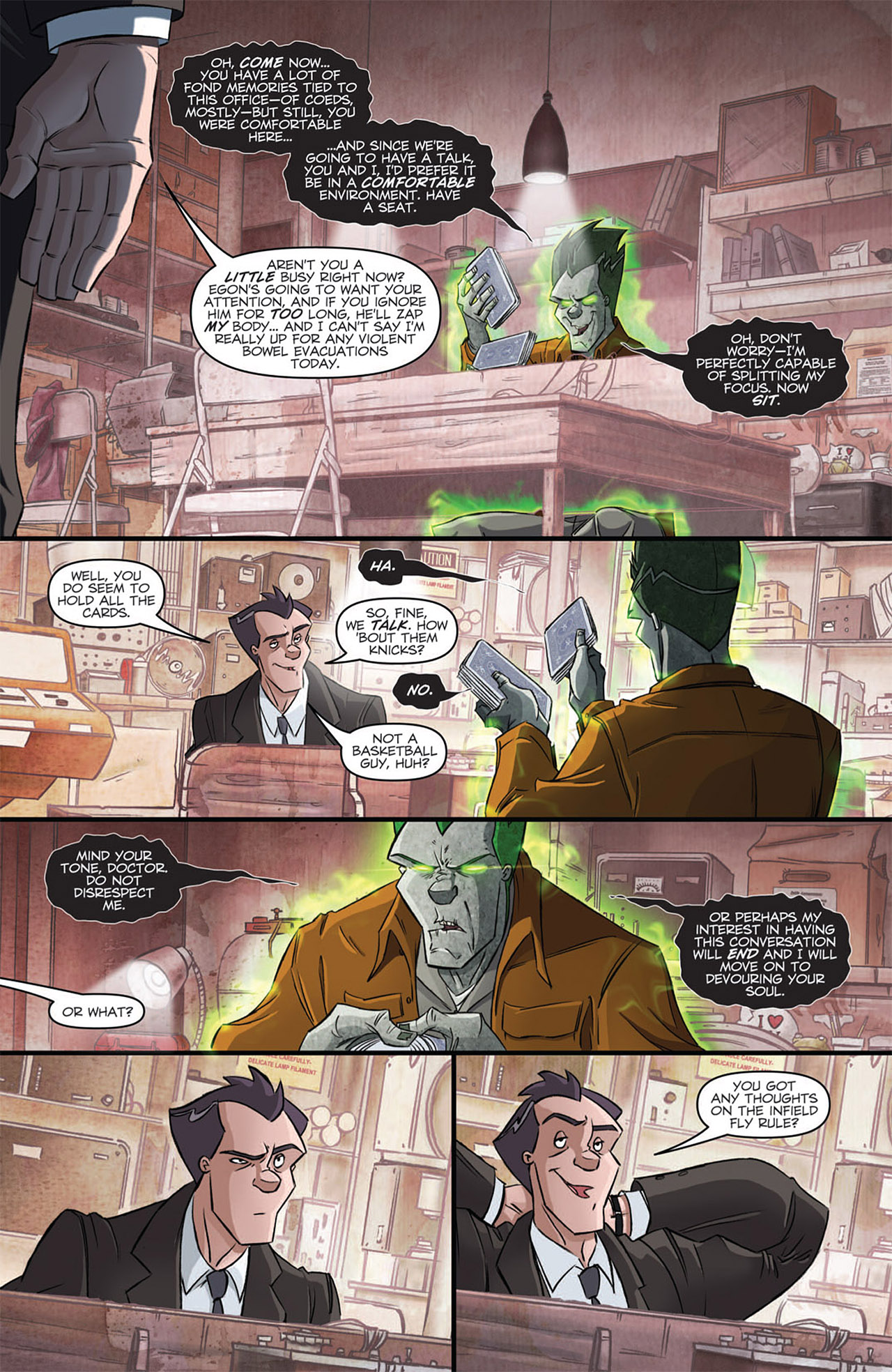 Read online Ghostbusters (2011) comic -  Issue #7 - 8