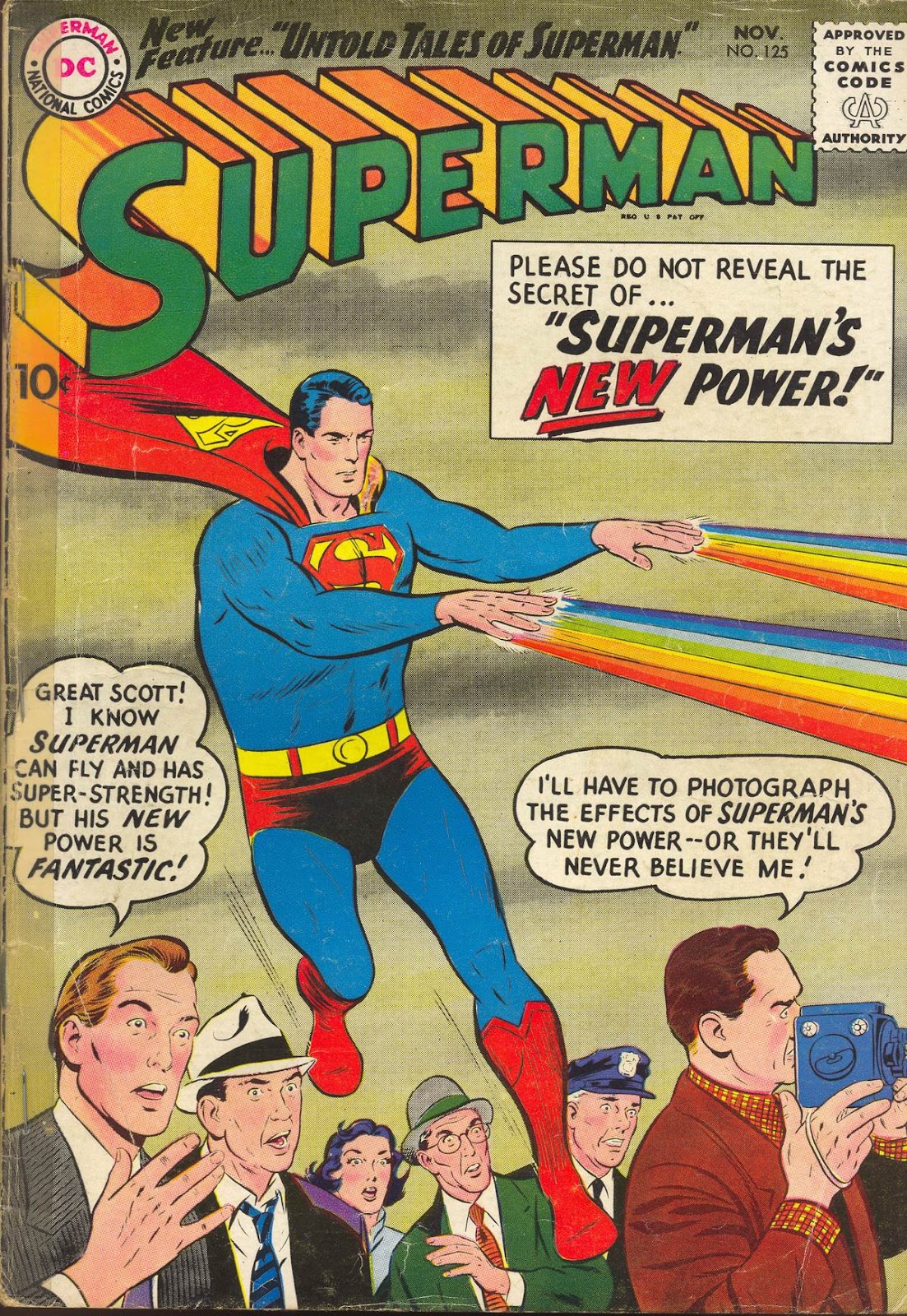 Superman (1939) issue 125 - Page 1