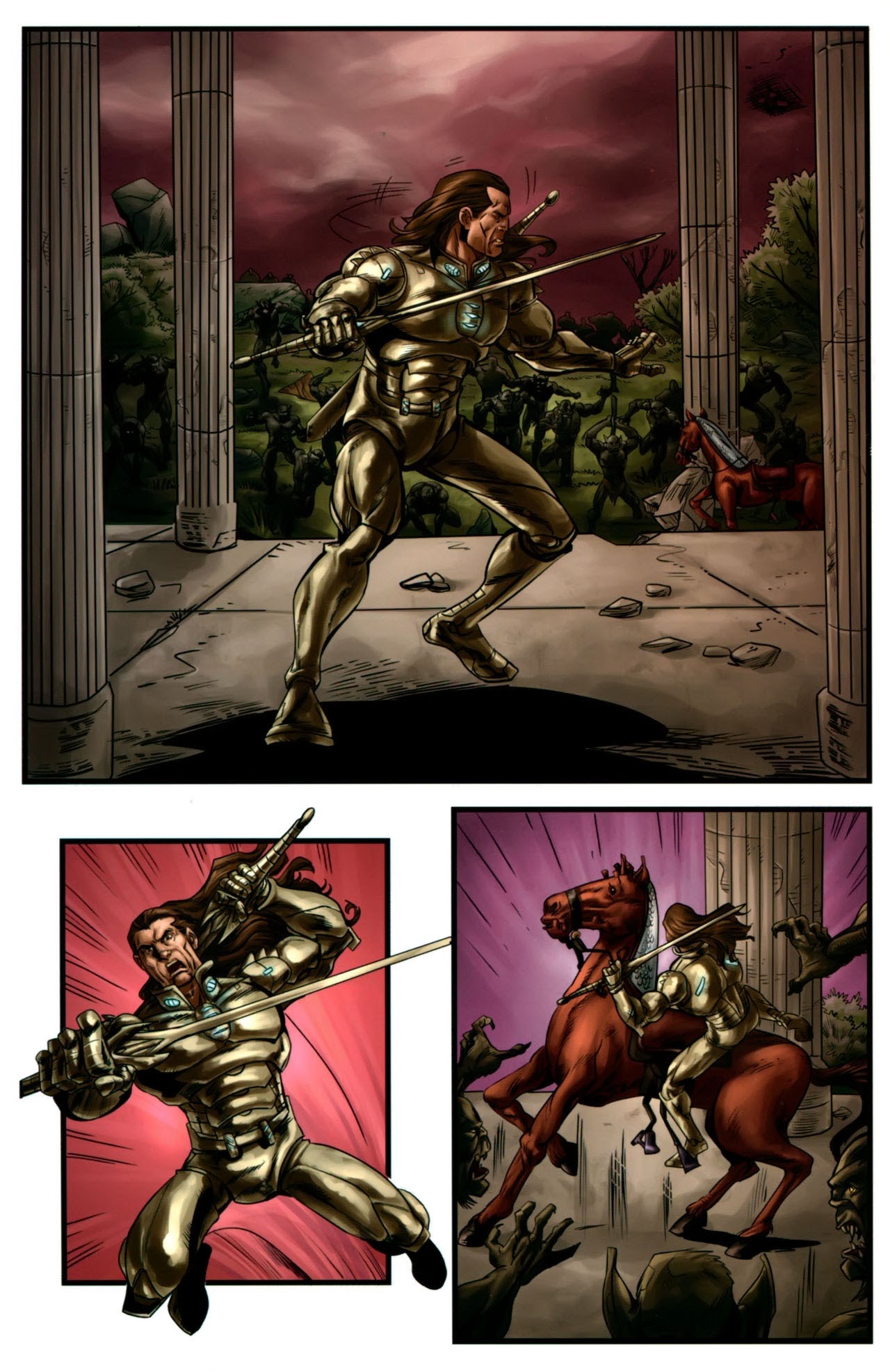 Read online Last Reign: Kings of War comic -  Issue #2 - 22