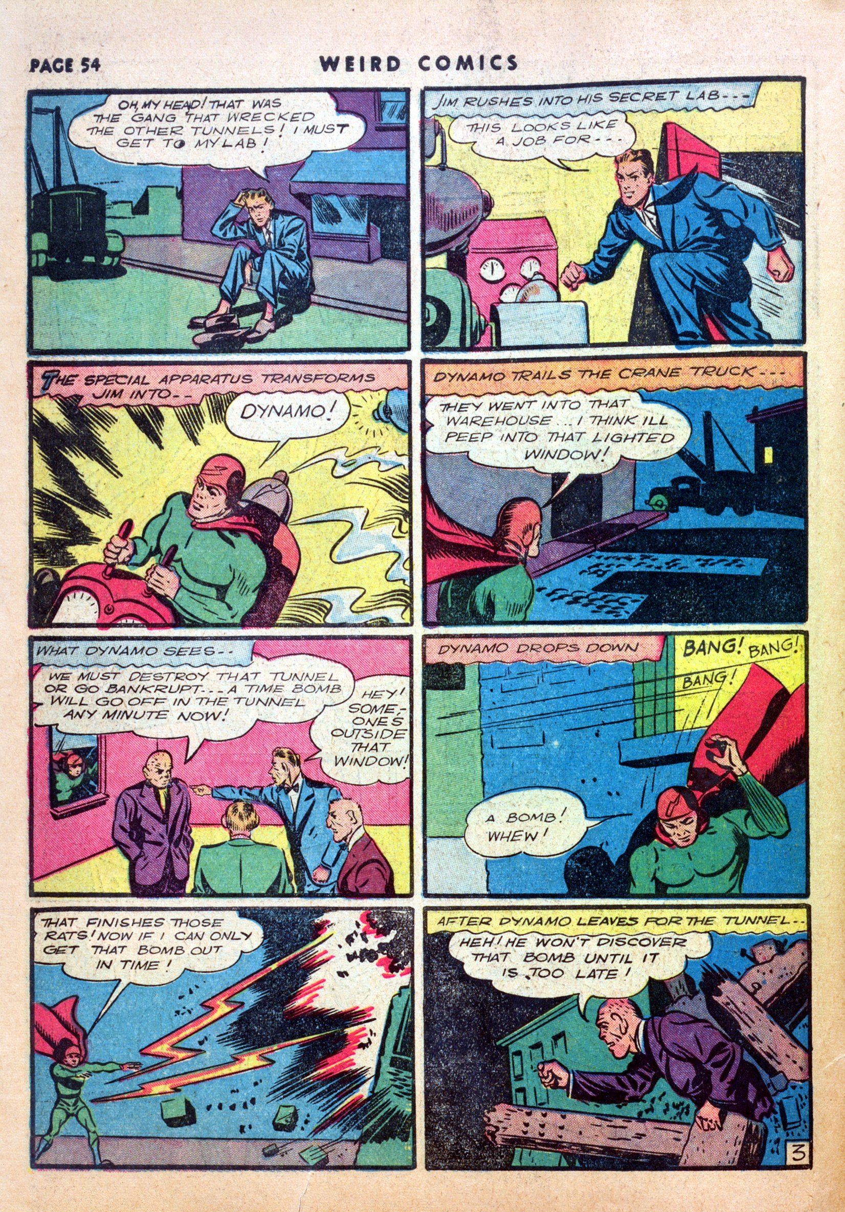 Read online Weird Comics comic -  Issue #14 - 55