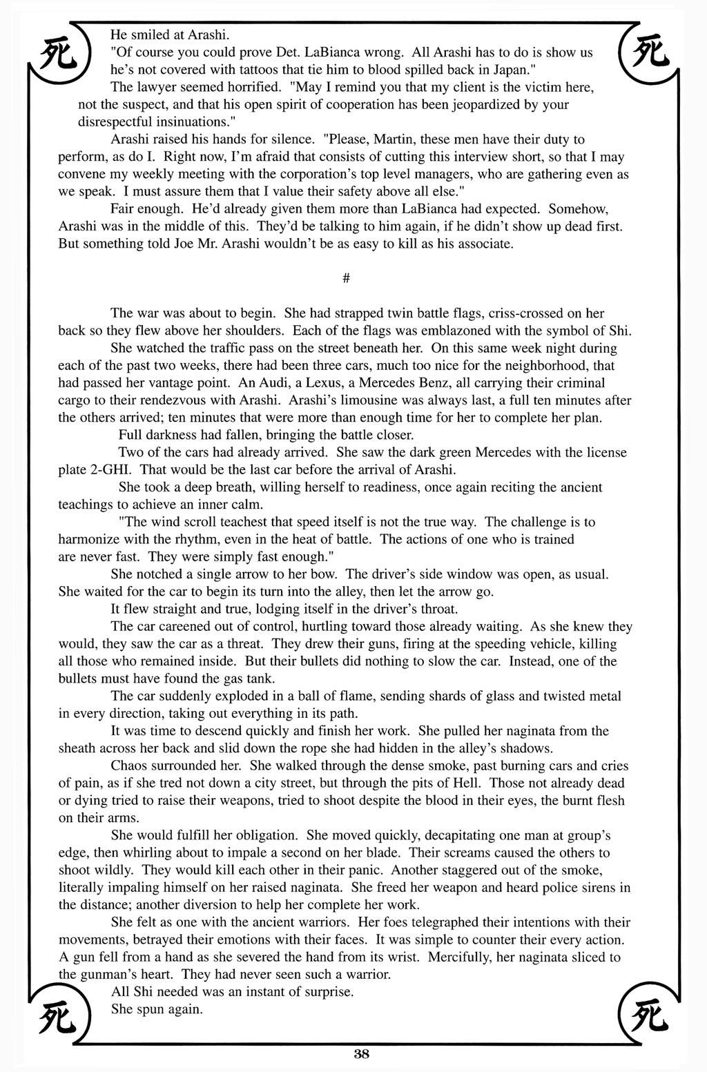 Read online Shi: The Illustrated Warrior comic -  Issue #2 - 8