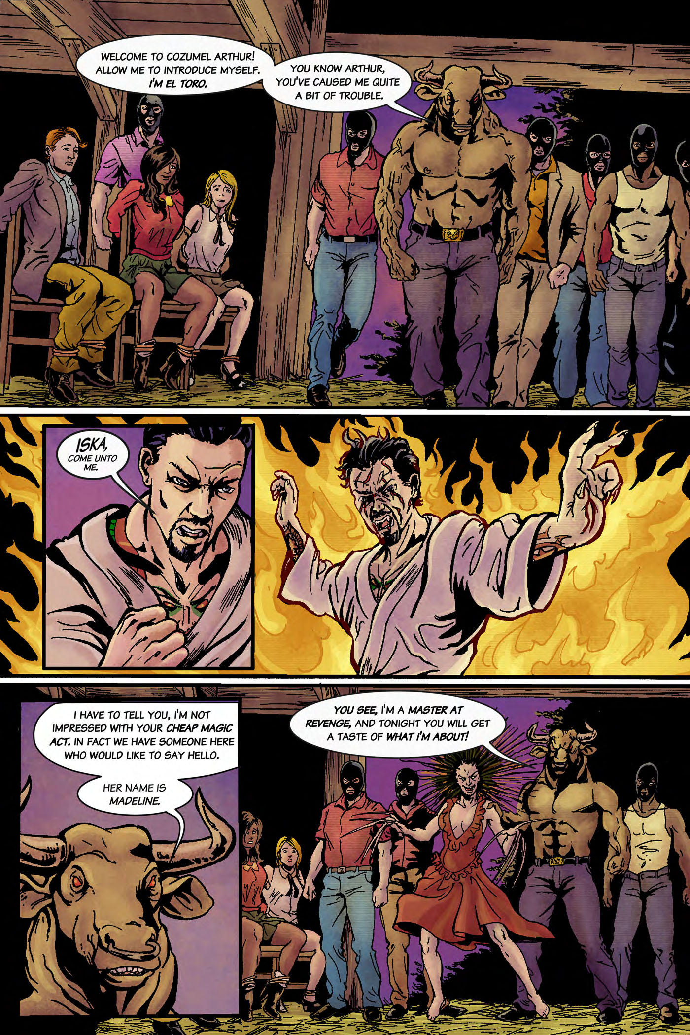 Read online Kung Fu Satanist comic -  Issue #2 - 19