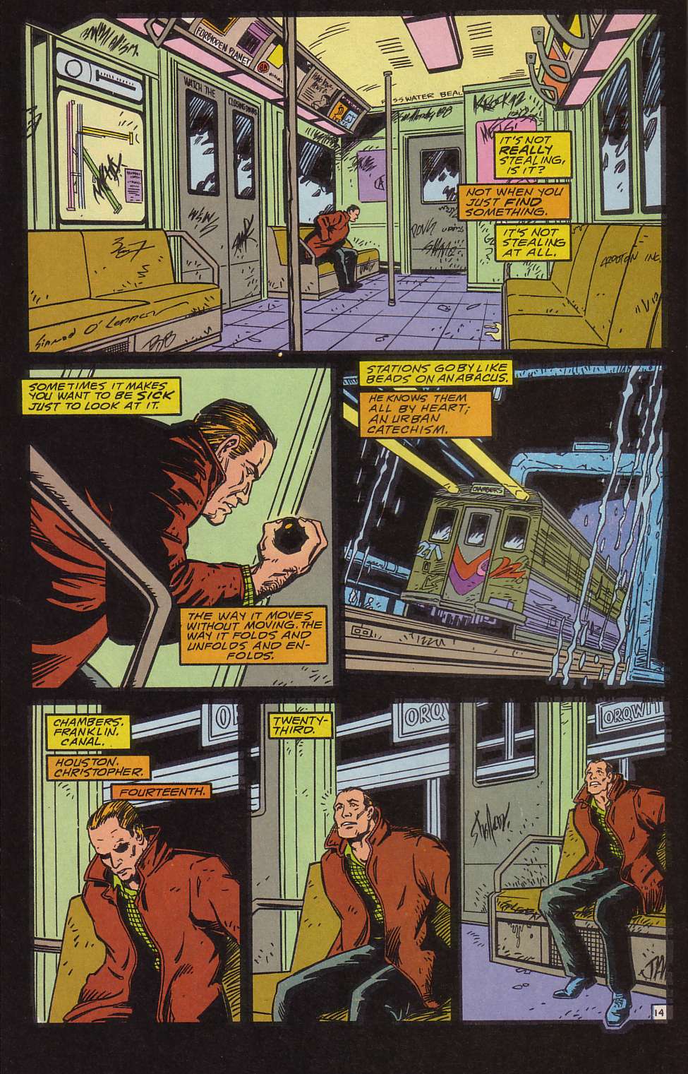 Read online Doom Patrol (1987) comic -  Issue #20 - 17