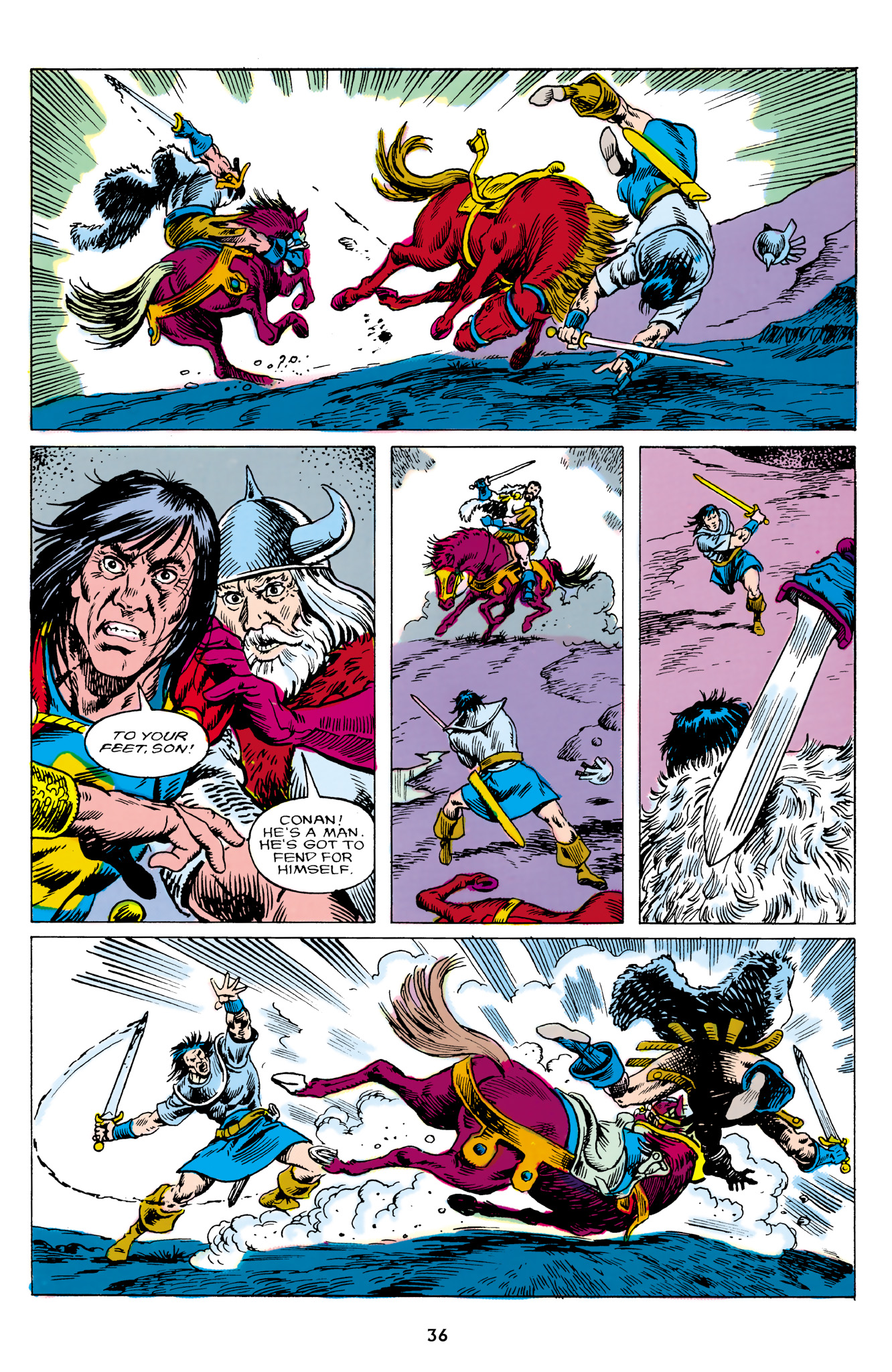 Read online The Chronicles of King Conan comic -  Issue # TPB 10 (Part 1) - 37