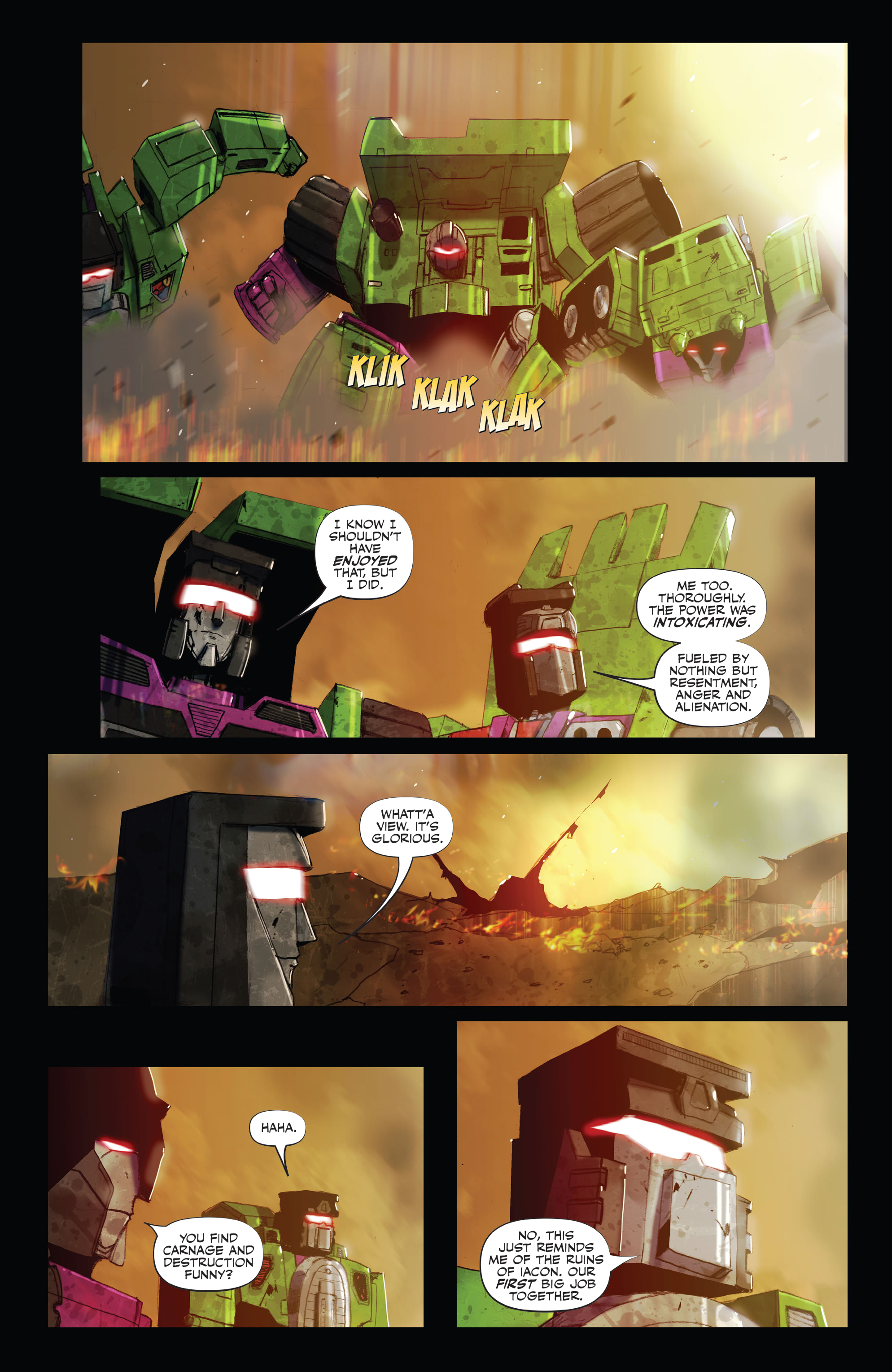 Read online Transformers: Galaxies comic -  Issue #4 - 22