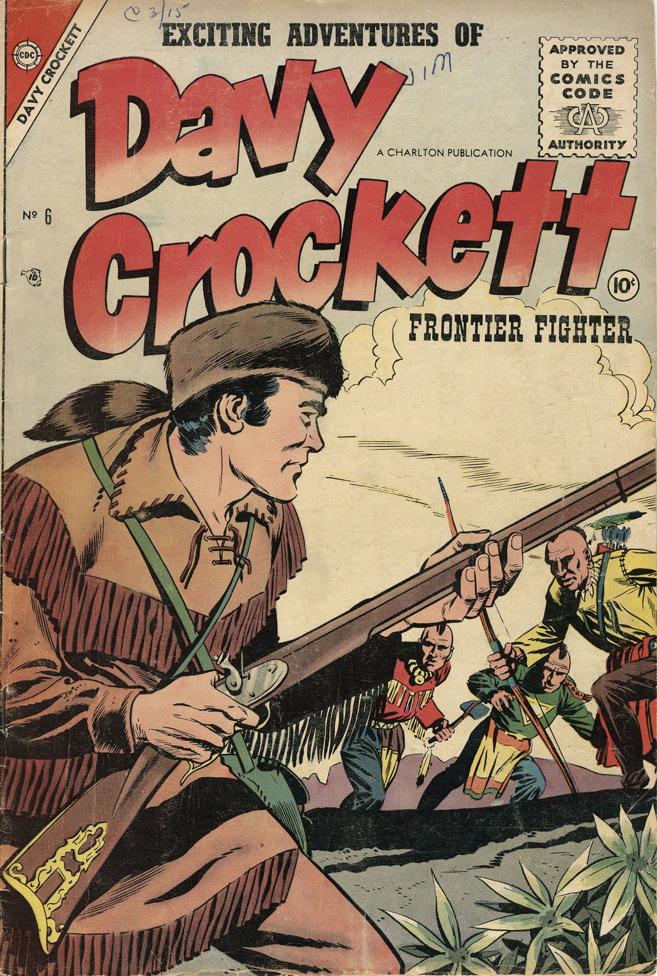 Read online Davy Crockett comic -  Issue #6 - 1