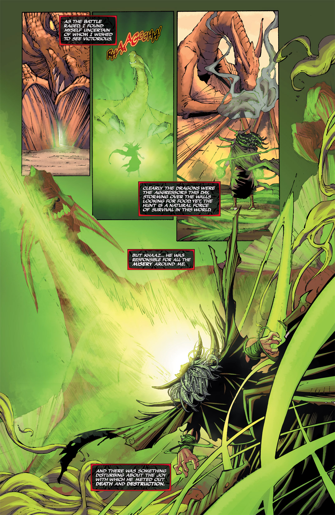 Read online Michael Turner's Soulfire: Chaos Reign comic -  Issue #2 - 15