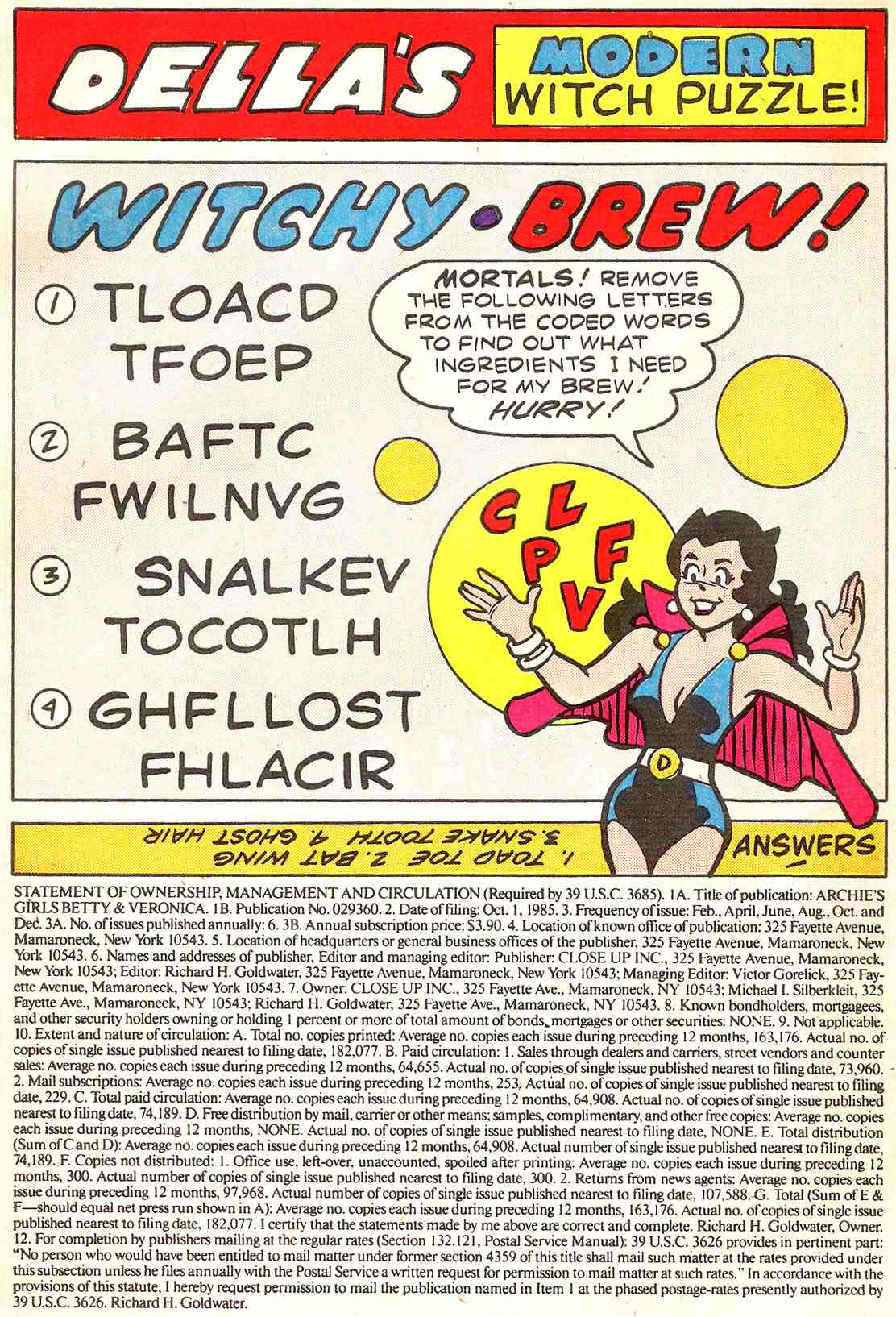 Read online Archie's Girls Betty and Veronica comic -  Issue #341 - 10