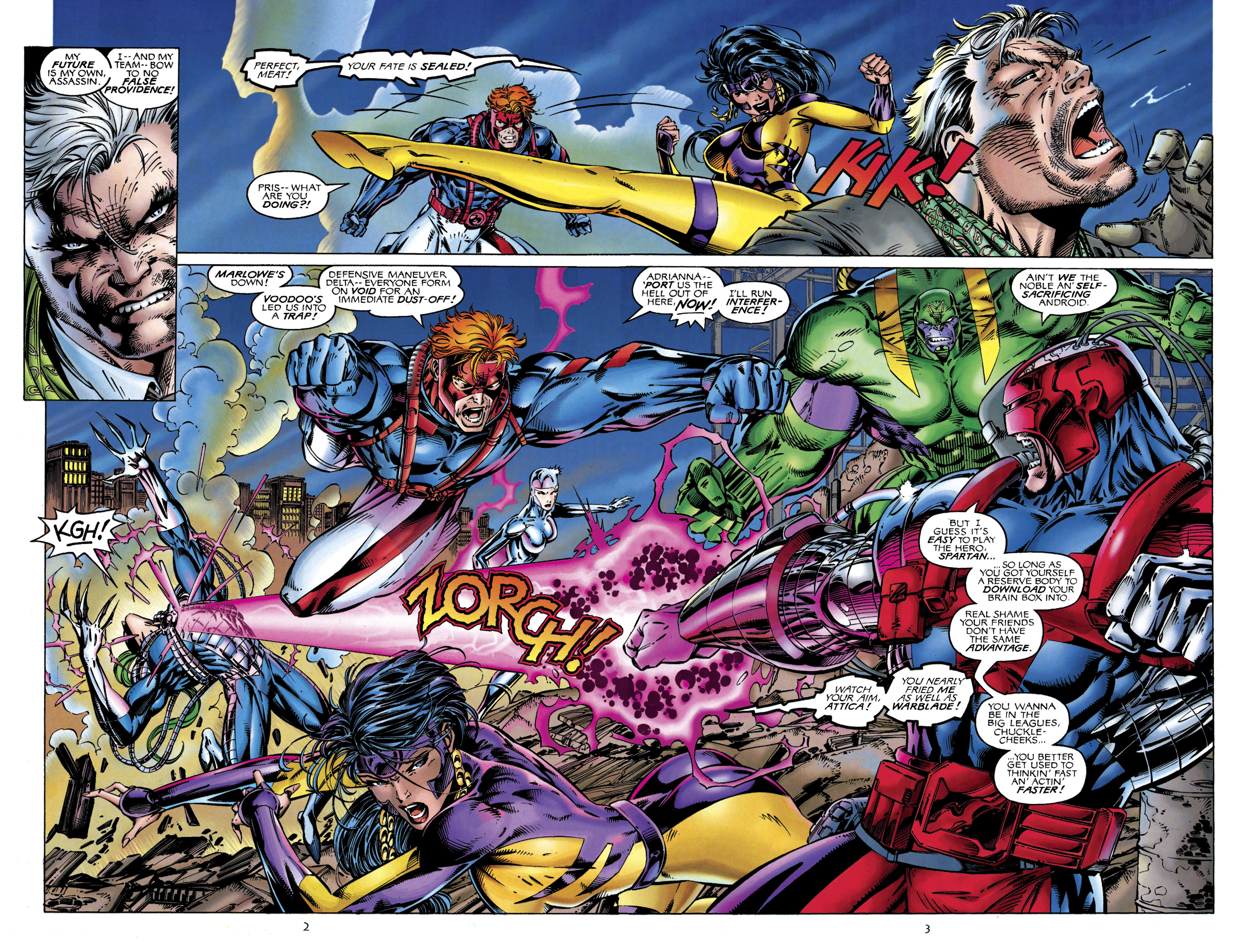 Read online WildC.A.T.s: Covert Action Teams comic -  Issue #11 - 4