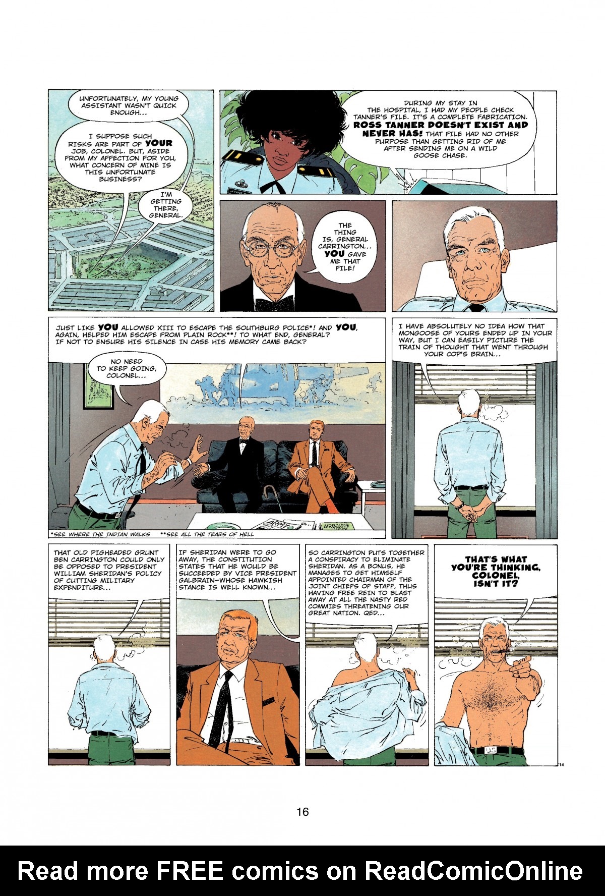 Read online XIII comic -  Issue #4 - 18