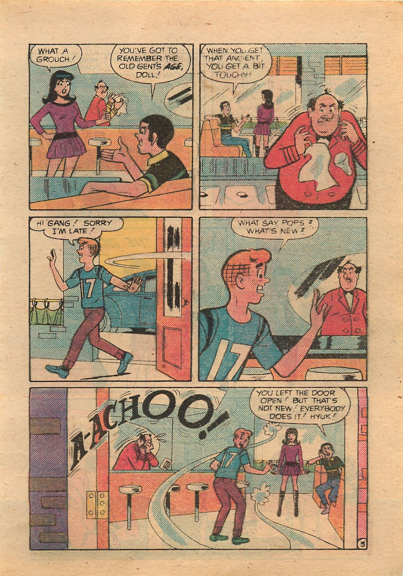 Read online Archie...Archie Andrews, Where Are You? Digest Magazine comic -  Issue #19 - 57