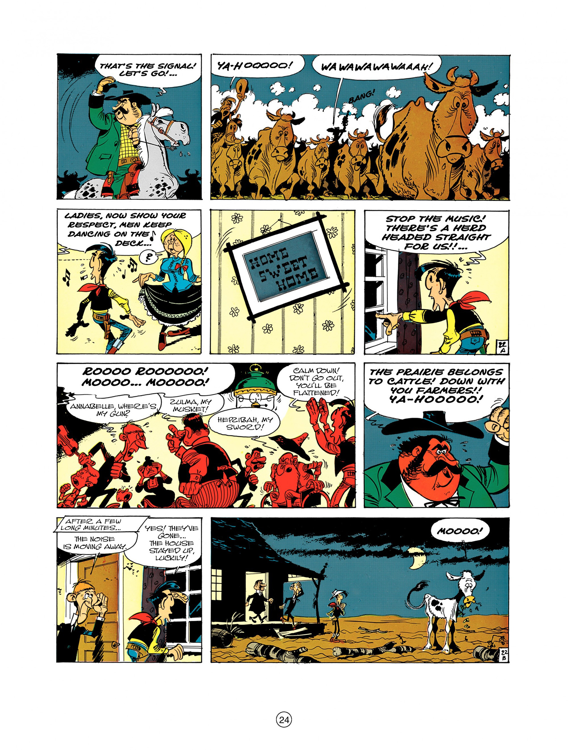 Read online A Lucky Luke Adventure comic -  Issue #7 - 24