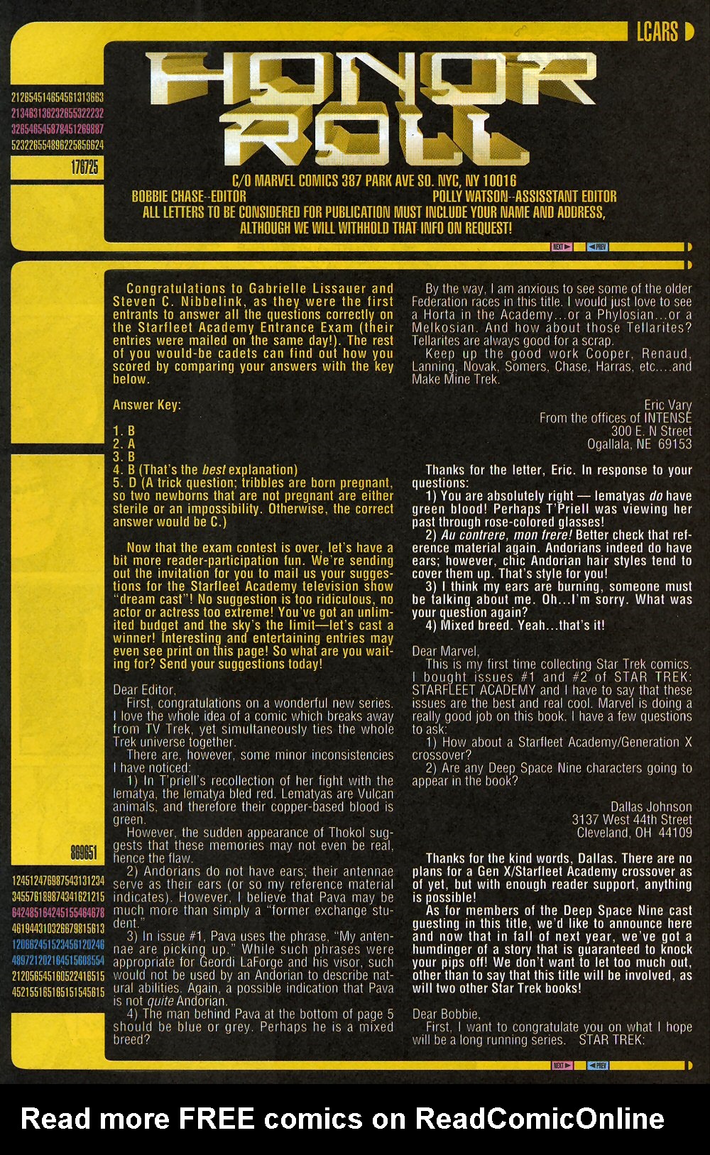 Read online Star Trek: Starfleet Academy (1996) comic -  Issue #6 - 33