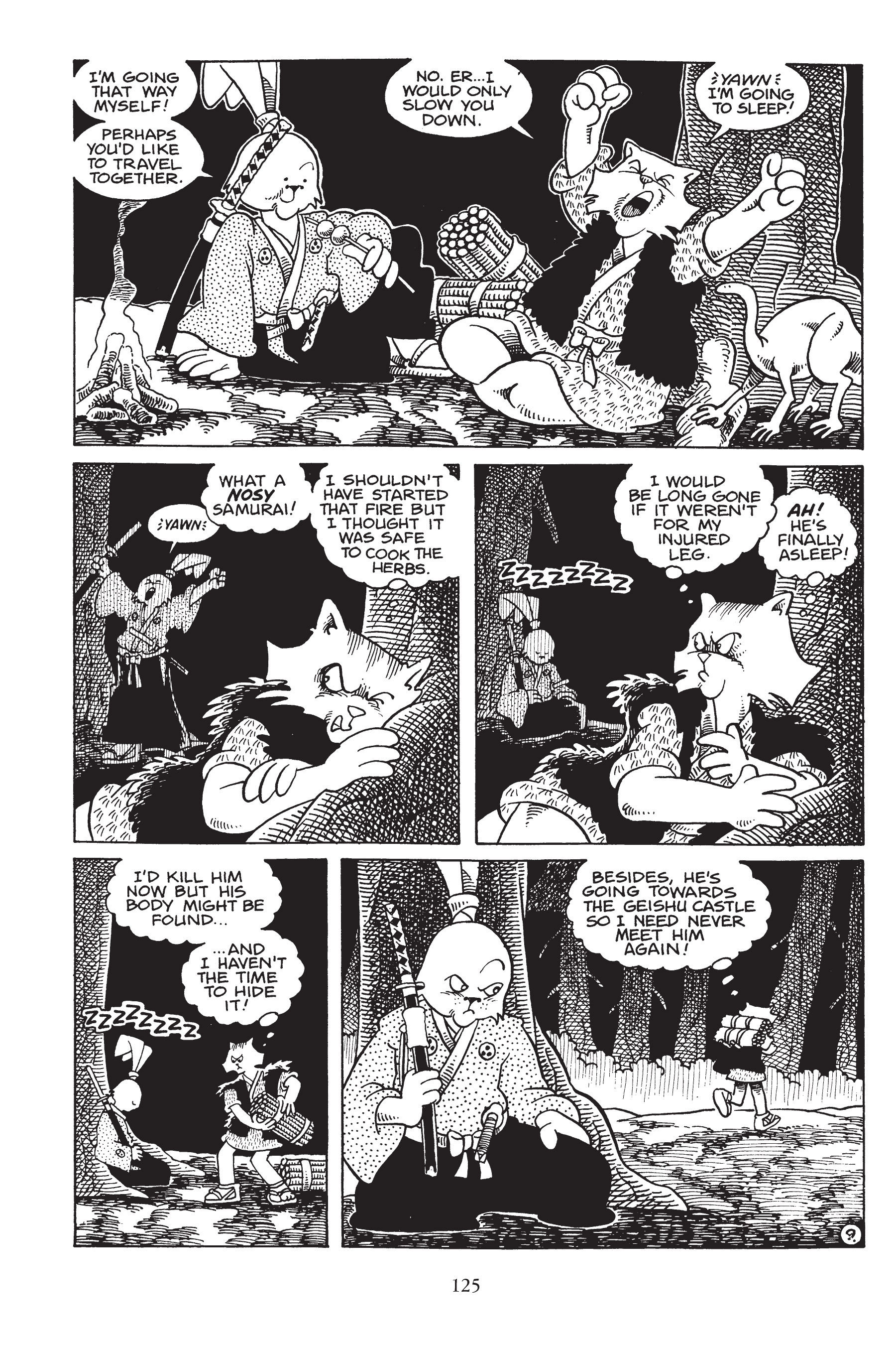 Read online Usagi Yojimbo (1987) comic -  Issue # _TPB 3 - 120