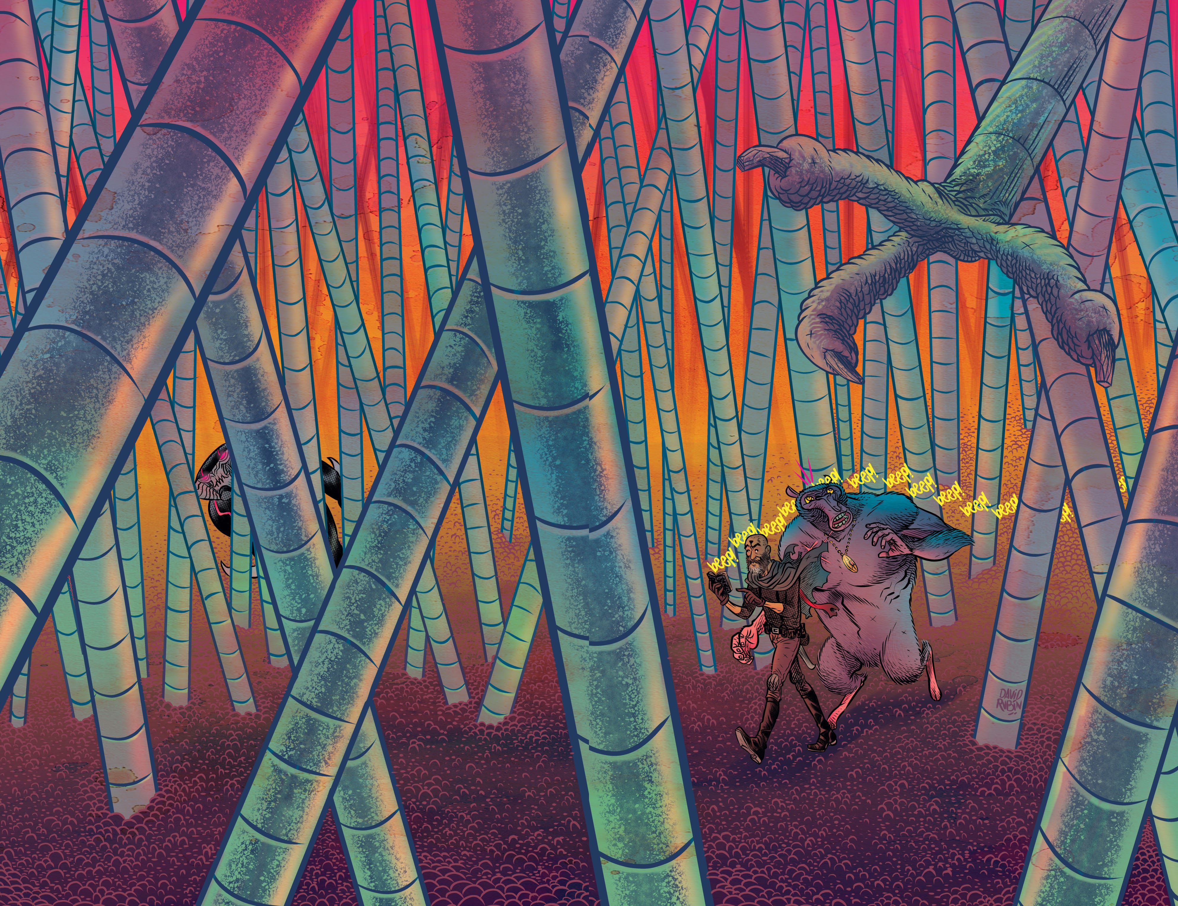 Read online Ether: The Disappearance of Violet Bell comic -  Issue # _TPB - 54