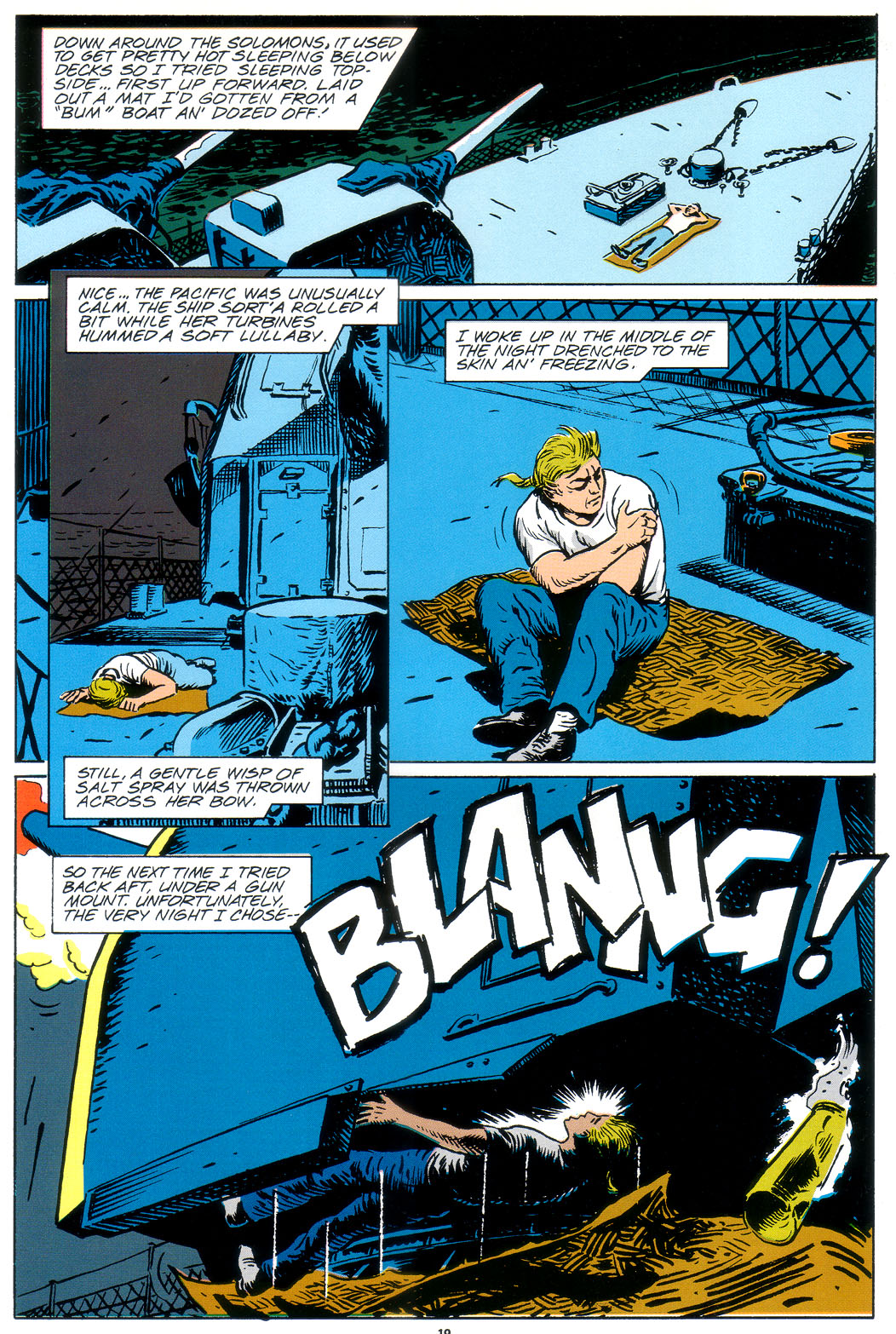 Read online Marvel Graphic Novel comic -  Issue #48 - A Sailors Story - Book 2 - 20