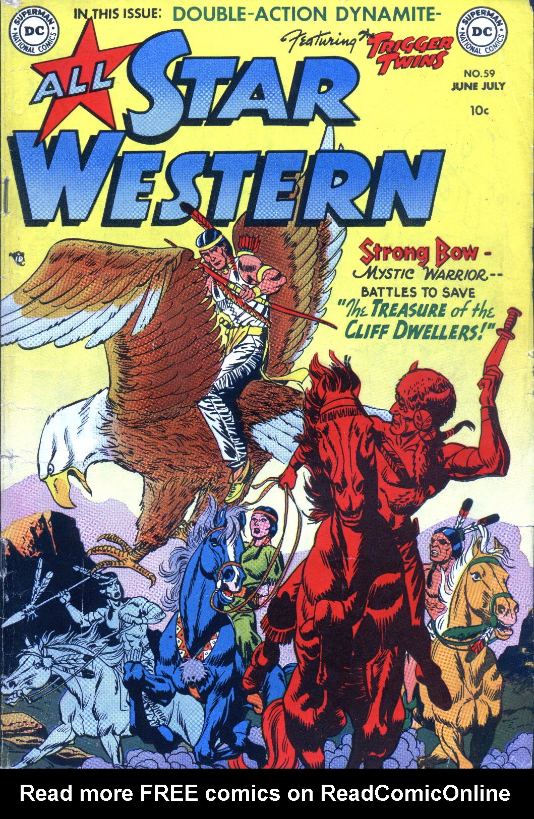 Read online All-Star Western (1951) comic -  Issue #59 - 1