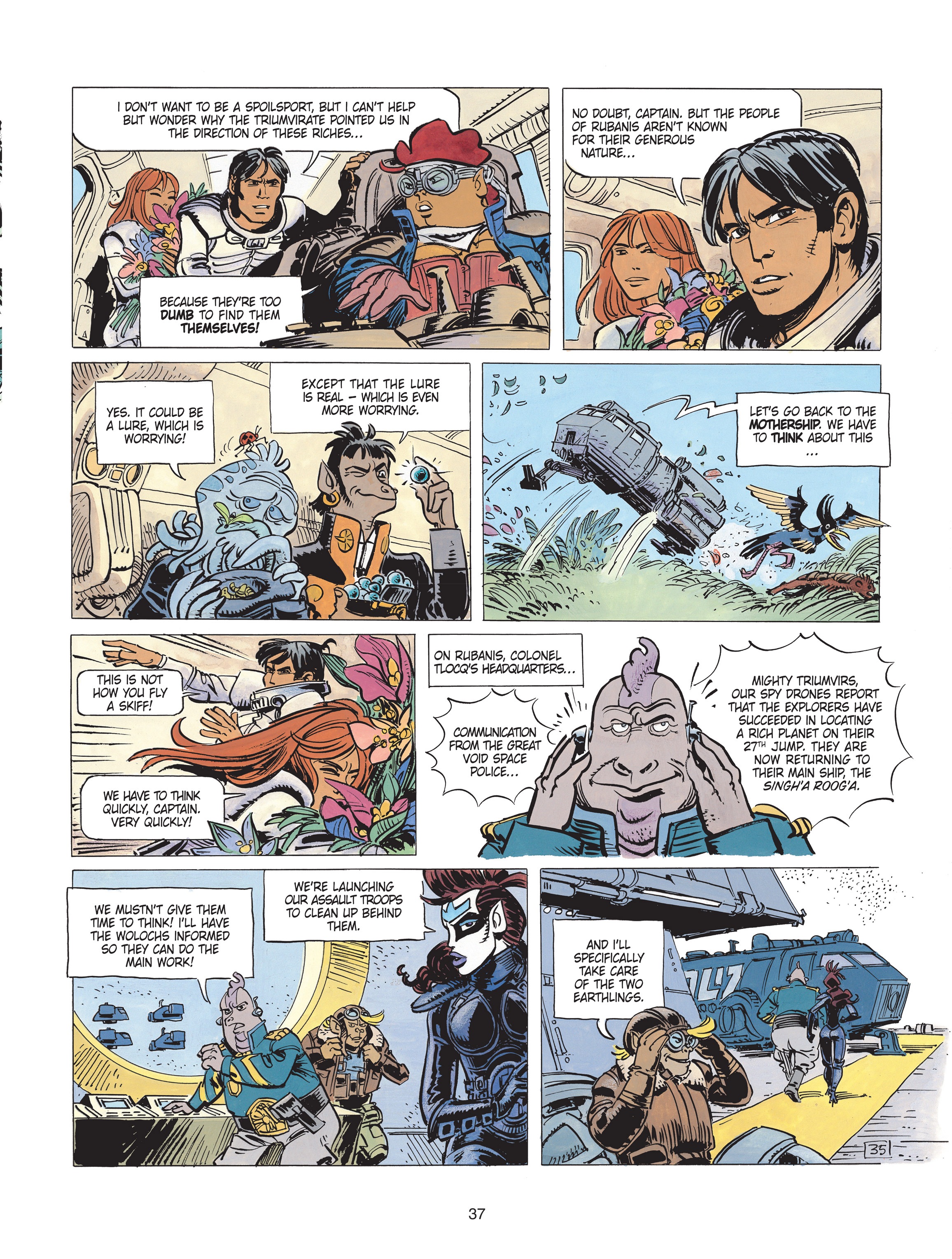 Read online Valerian and Laureline comic -  Issue #20 - 38
