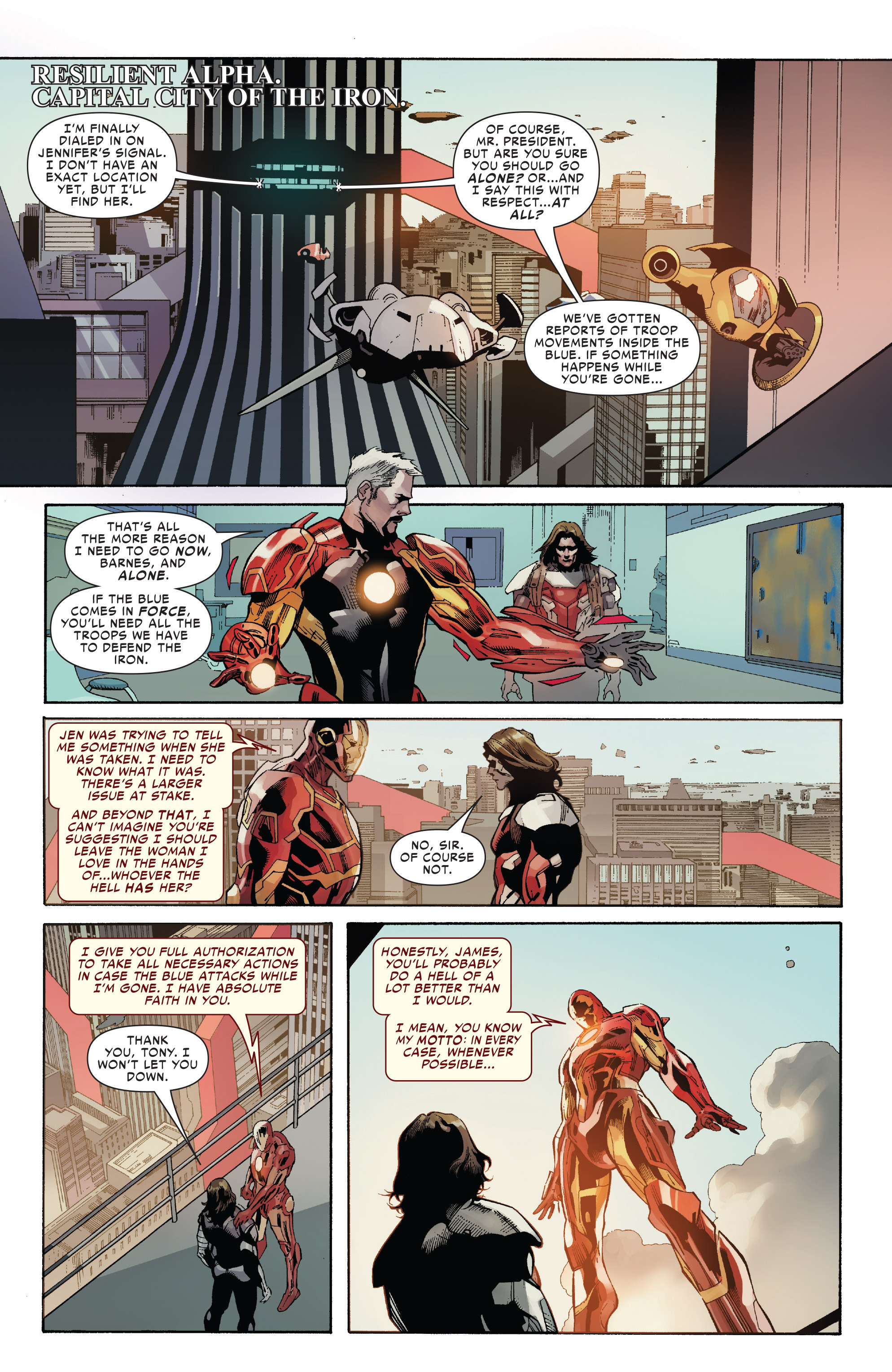Read online Civil War (2015) comic -  Issue #4 - 4
