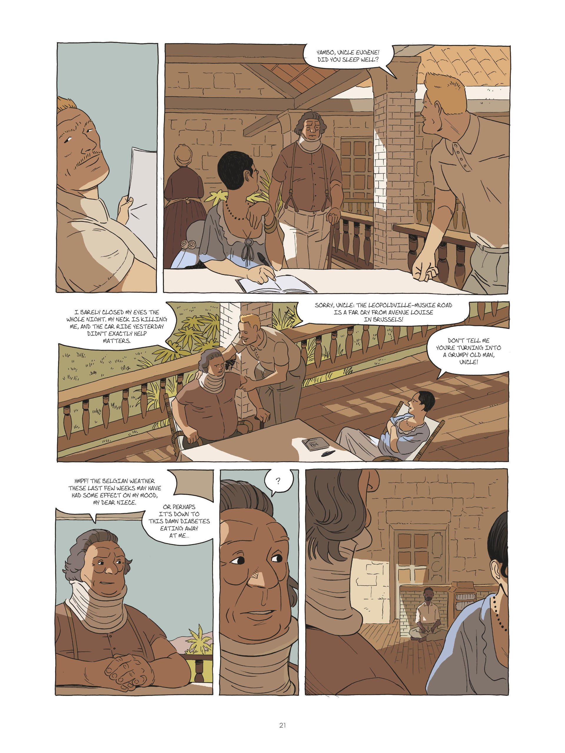 Read online Zidrou-Beuchot's African Trilogy comic -  Issue # TPB 2 - 21