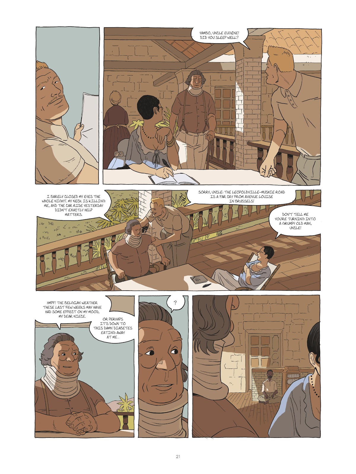 Zidrou-Beuchot's African Trilogy issue TPB 2 - Page 21