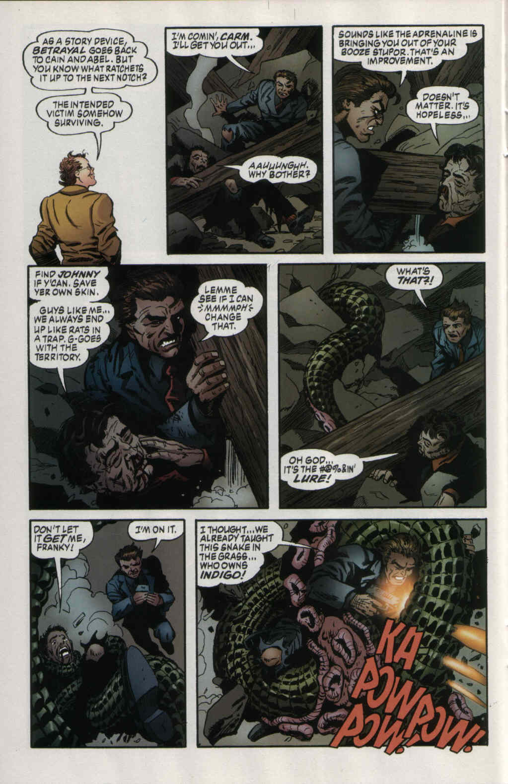 Read online Greyshirt: Indigo Sunset comic -  Issue #3 - 12