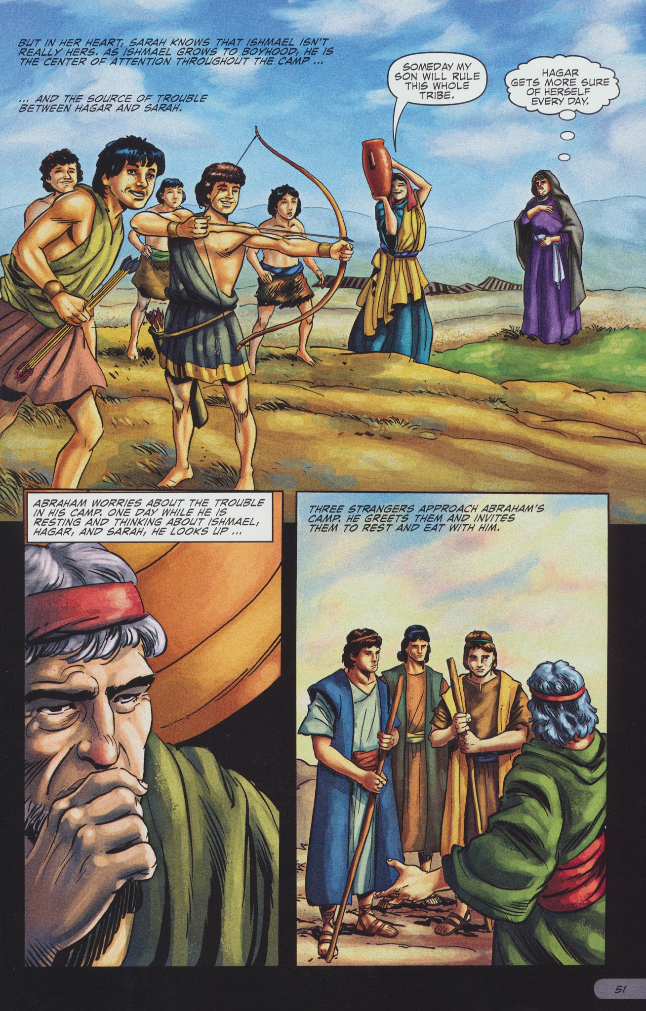 Read online The Action Bible comic -  Issue # TPB 1 - 55