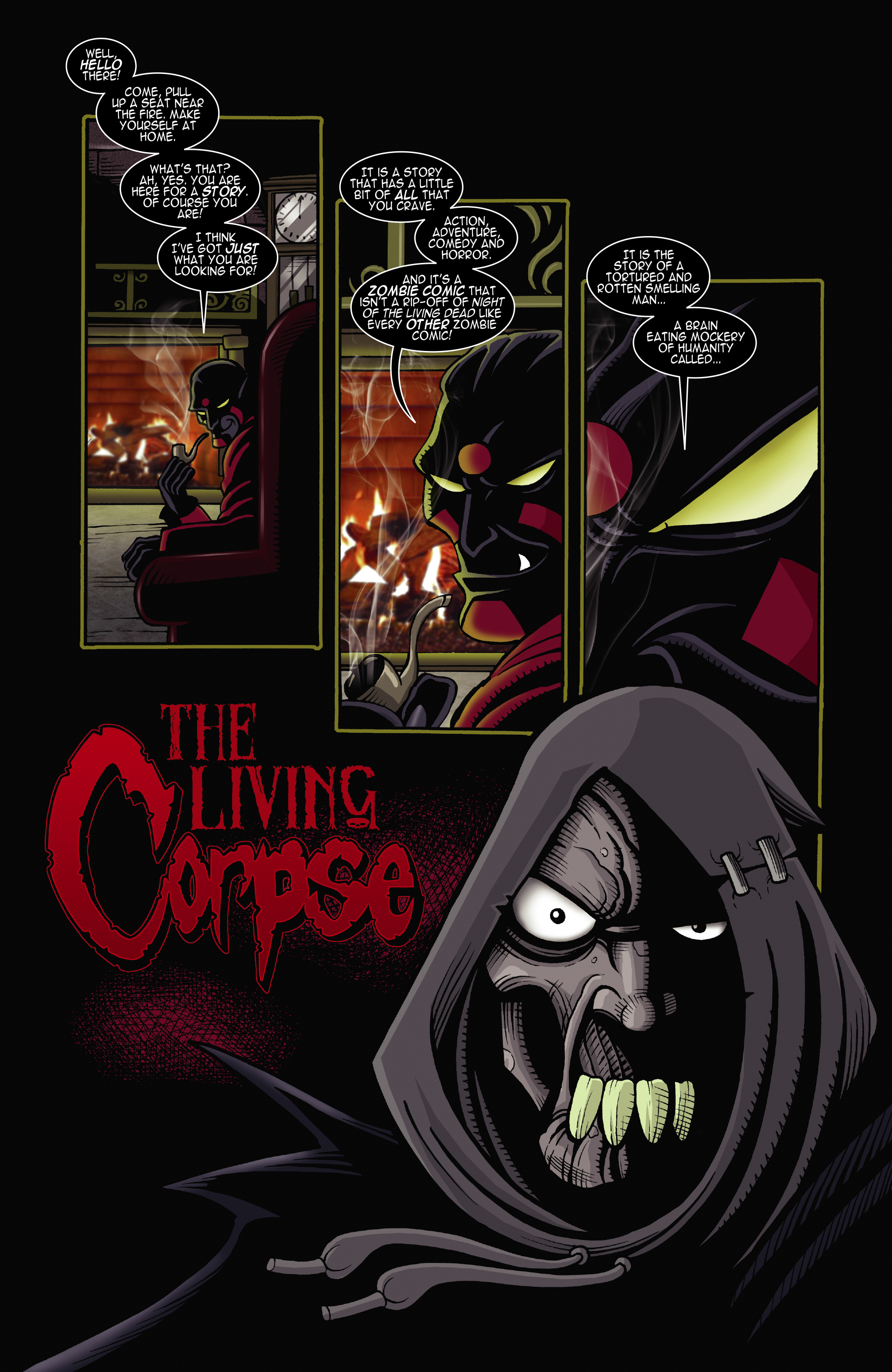 Read online The Living Corpse: Exhumed comic -  Issue #1 - 3