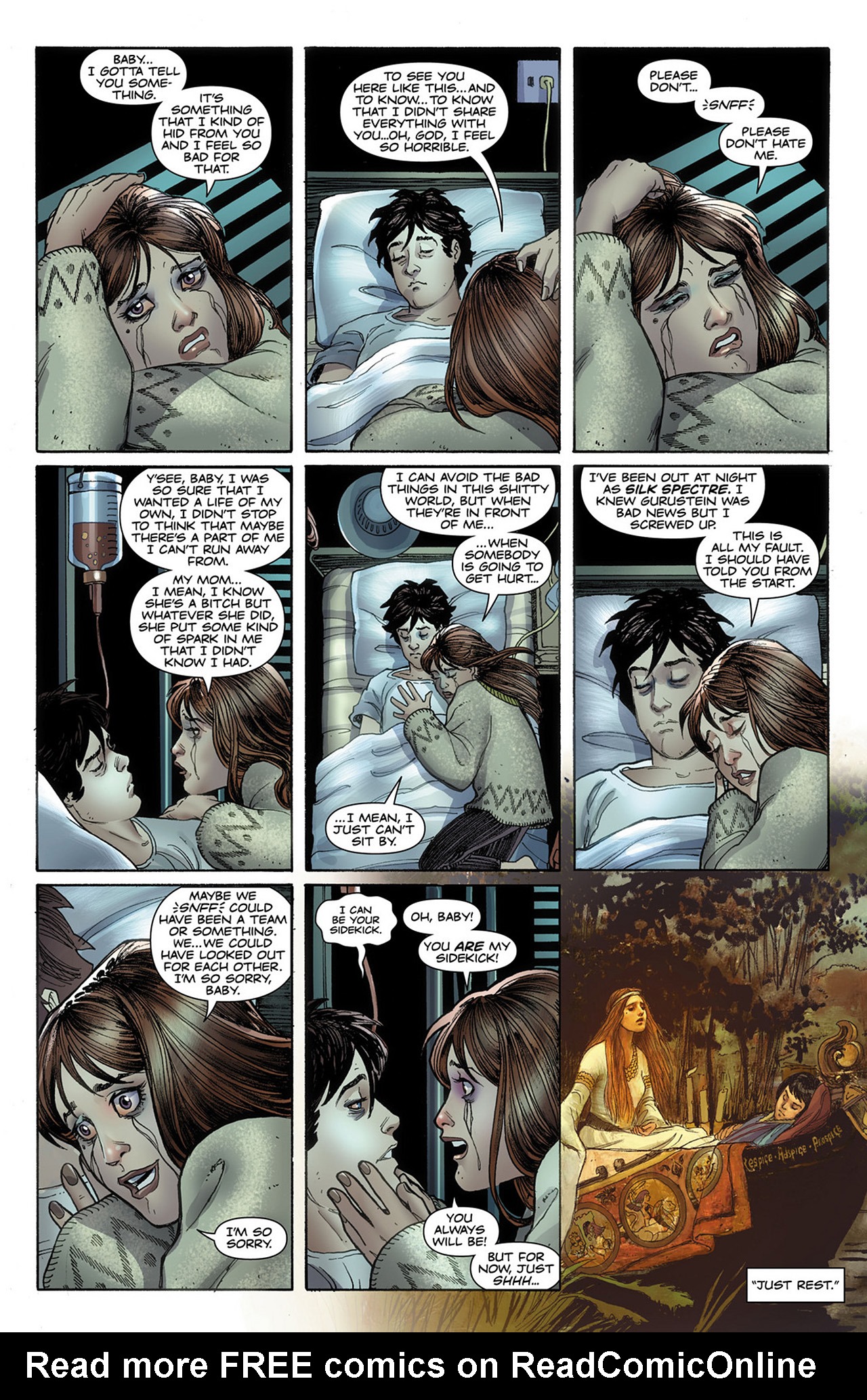 Read online Before Watchmen: Silk Spectre comic -  Issue #3 - 14