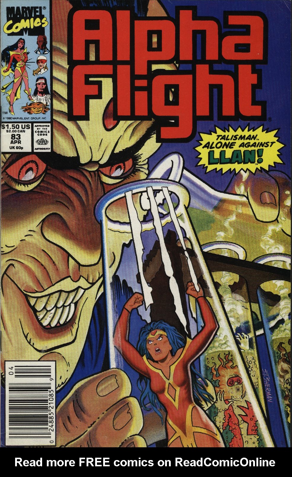 Read online Alpha Flight (1983) comic -  Issue #83 - 1
