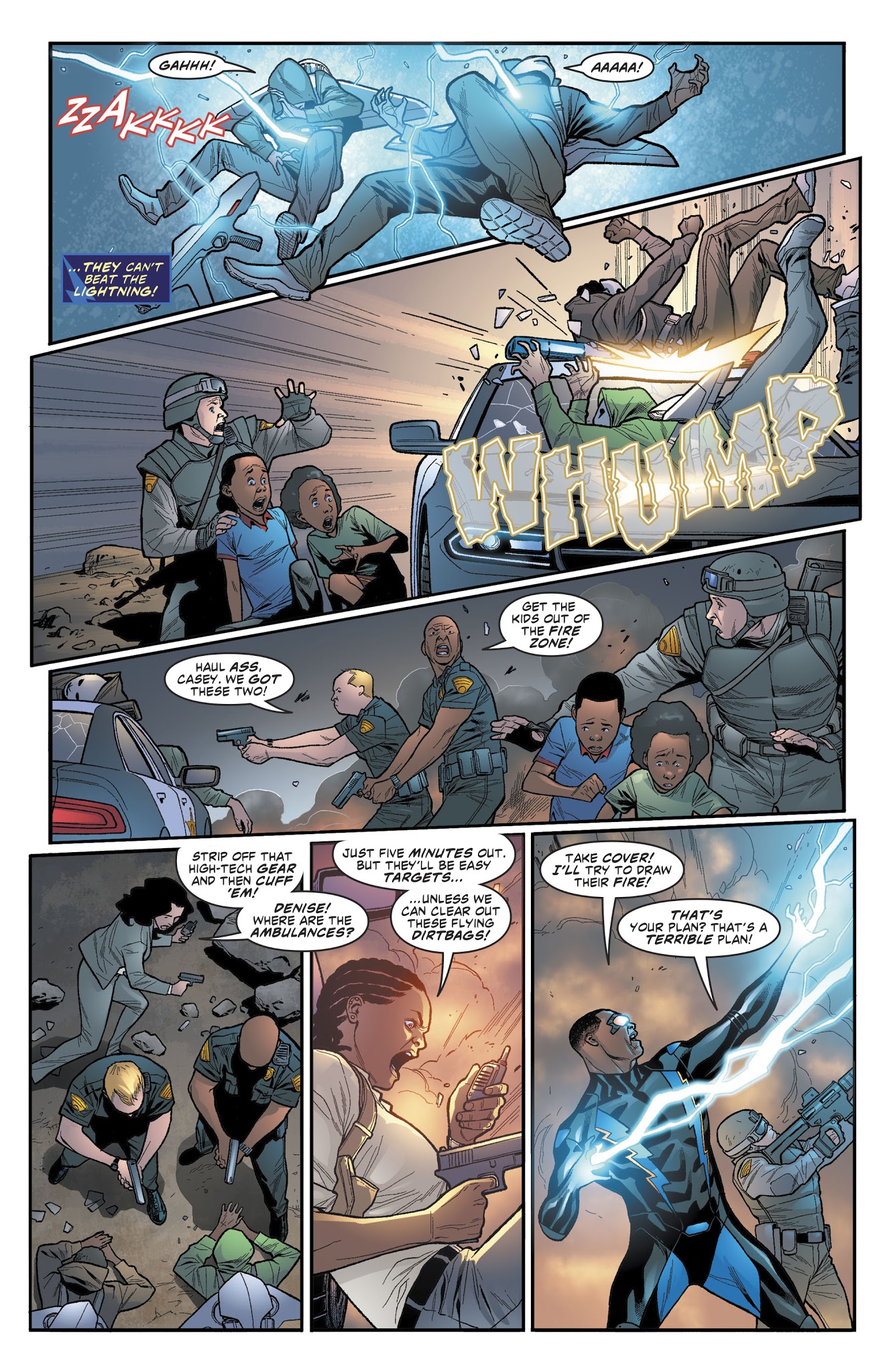 Read online Black Lightning: Cold Dead Hands comic -  Issue #4 - 5