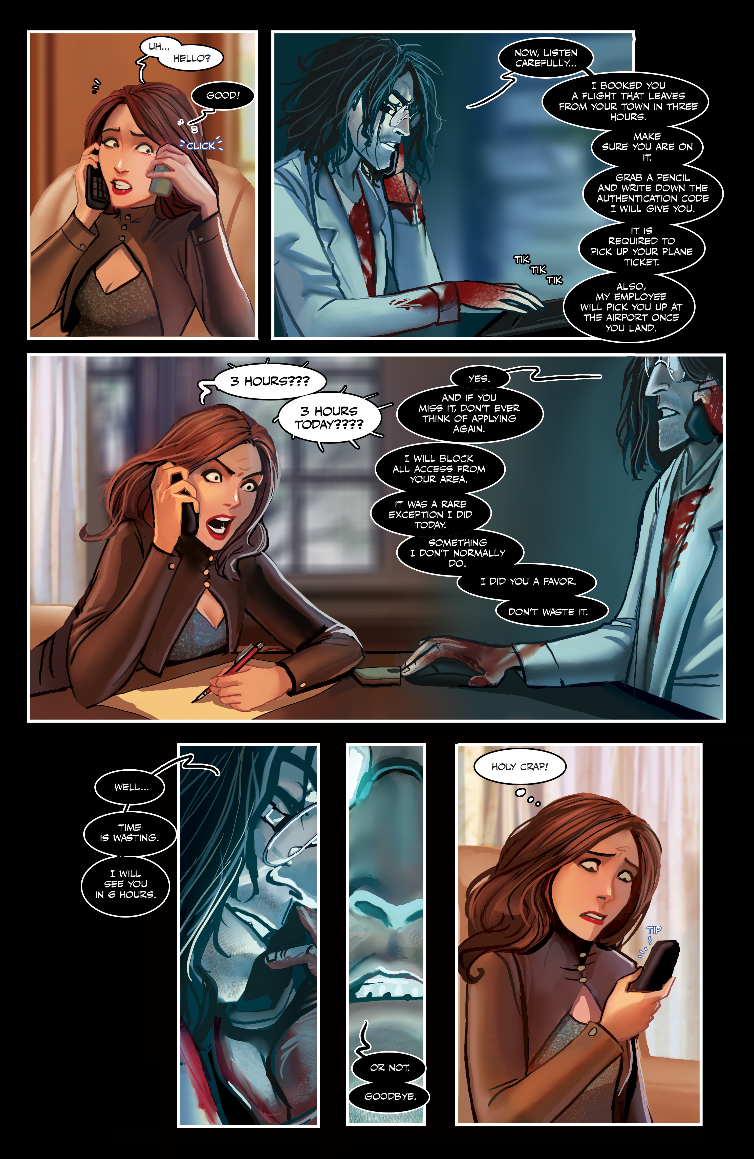 Read online Blood Stain comic -  Issue # TPB 1 - 54
