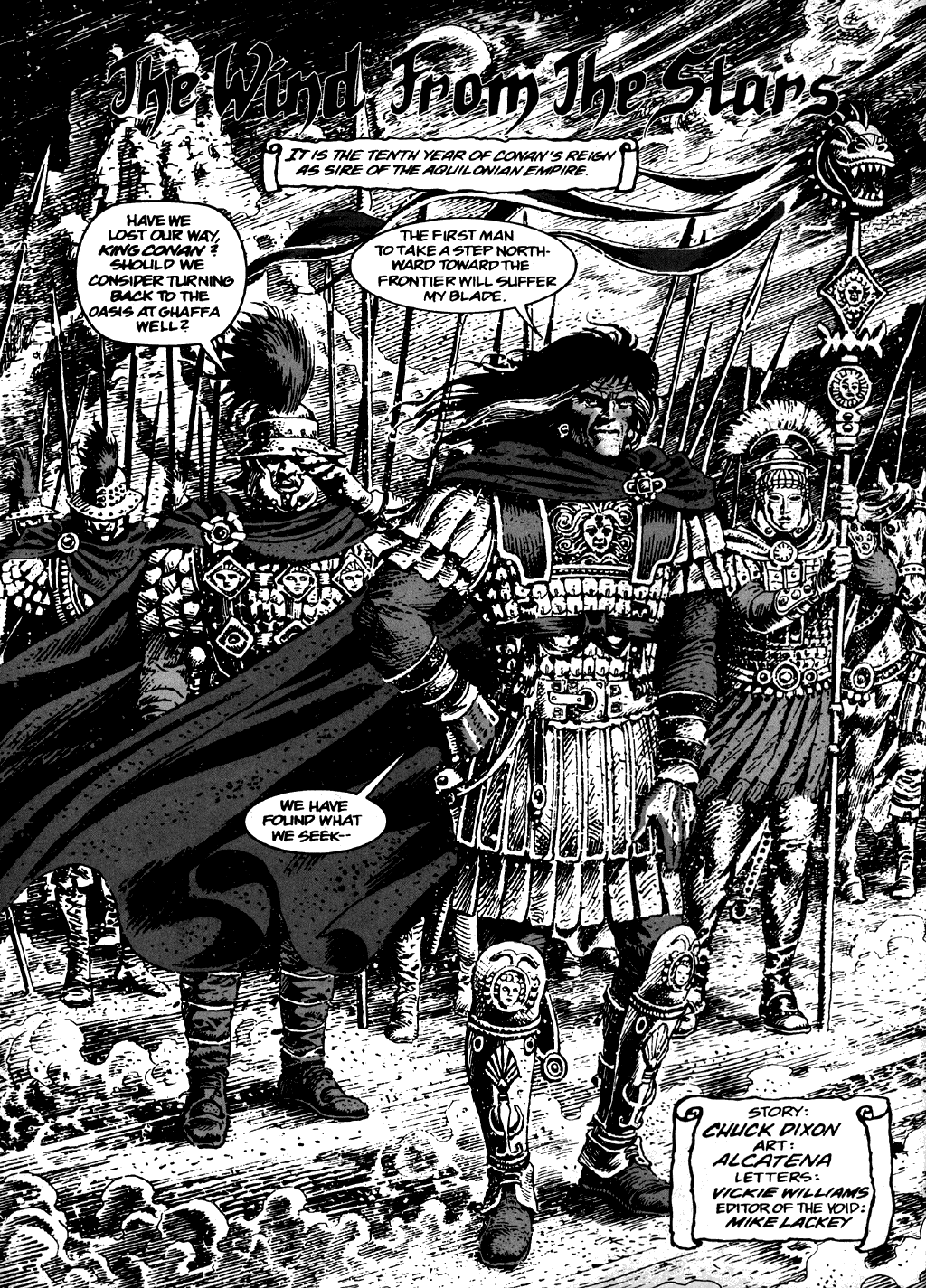 Read online Conan the Savage comic -  Issue #4 - 4