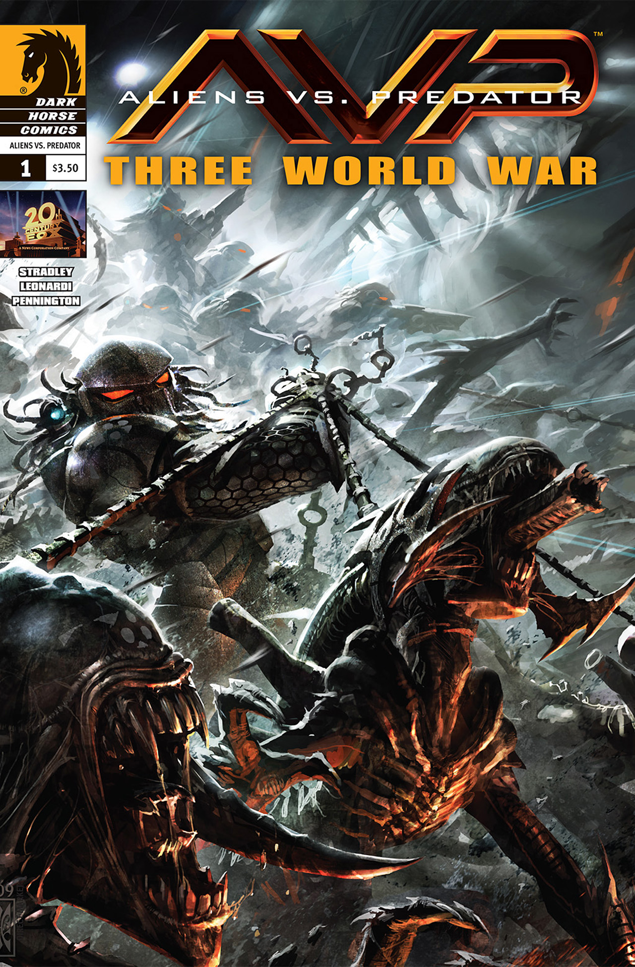 Read online Aliens vs. Predator: Three World War comic -  Issue #1 - 1