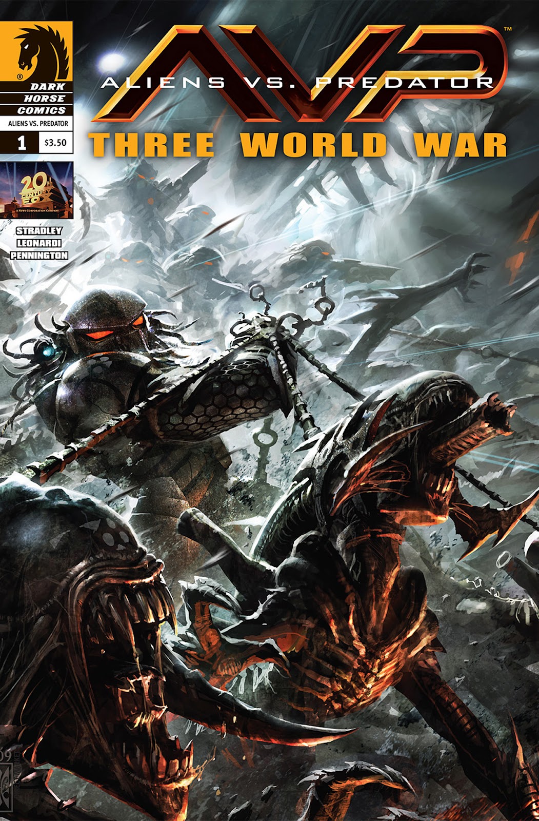 Aliens vs. Predator: Three World War issue 1 - Page 1