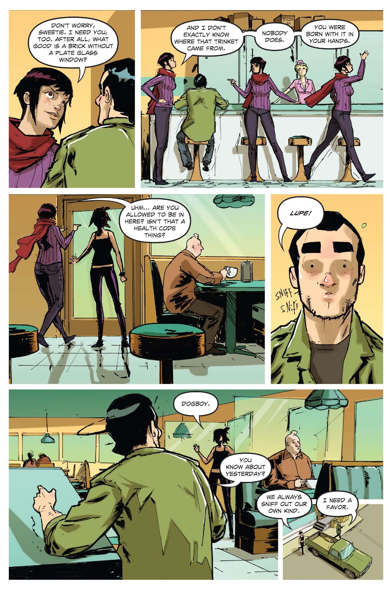 Read online Drumhellar comic -  Issue #5 - 15