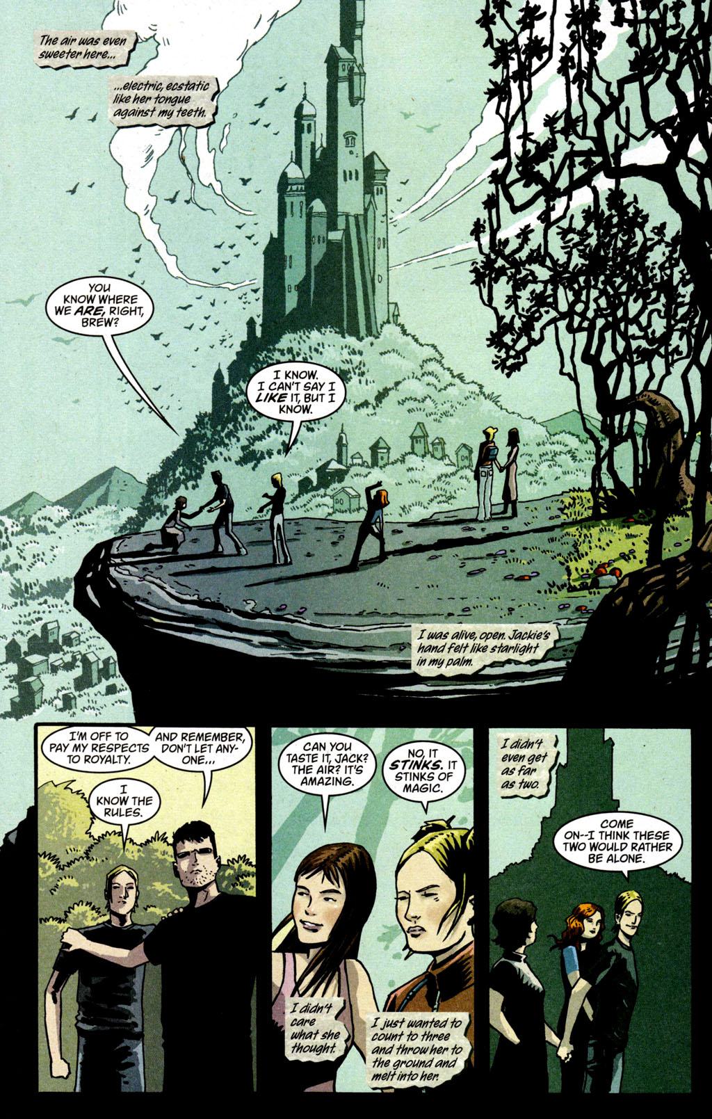 Read online Books of Magick: Life During Wartime comic -  Issue #15 - 11