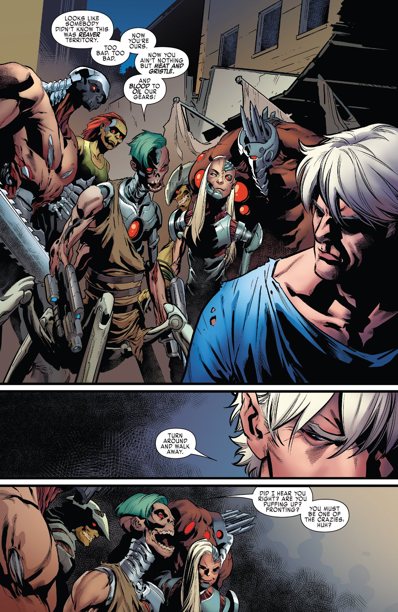 Read online X-Men: Blue comic -  Issue #33 - 9