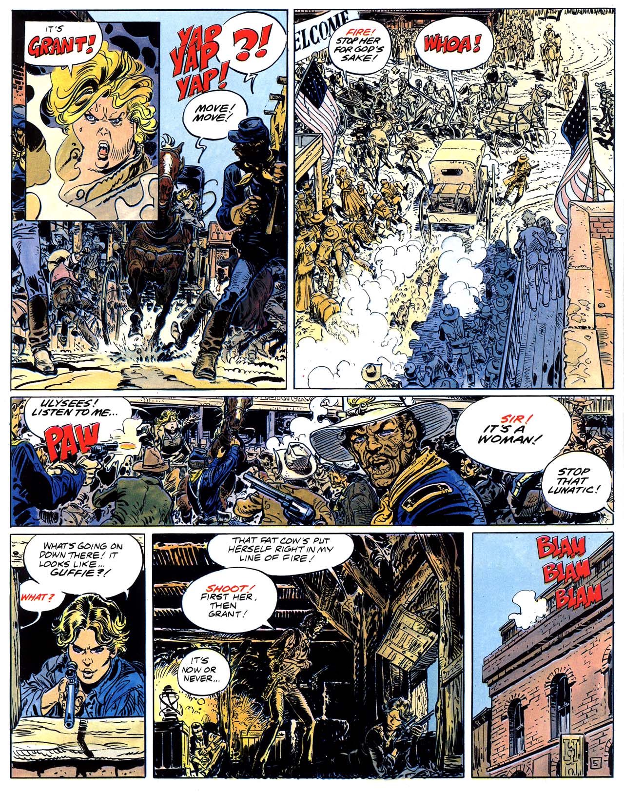 Read online Epic Graphic Novel: Blueberry comic -  Issue #3 - 10